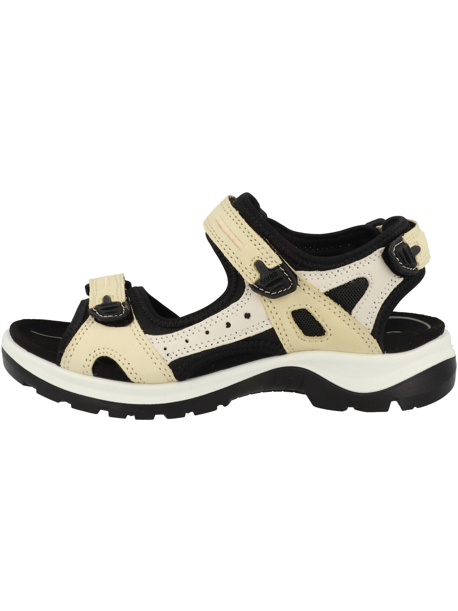 ECCO Sandale trekking 'Offroad' crem / negru / alb - Pled.ro