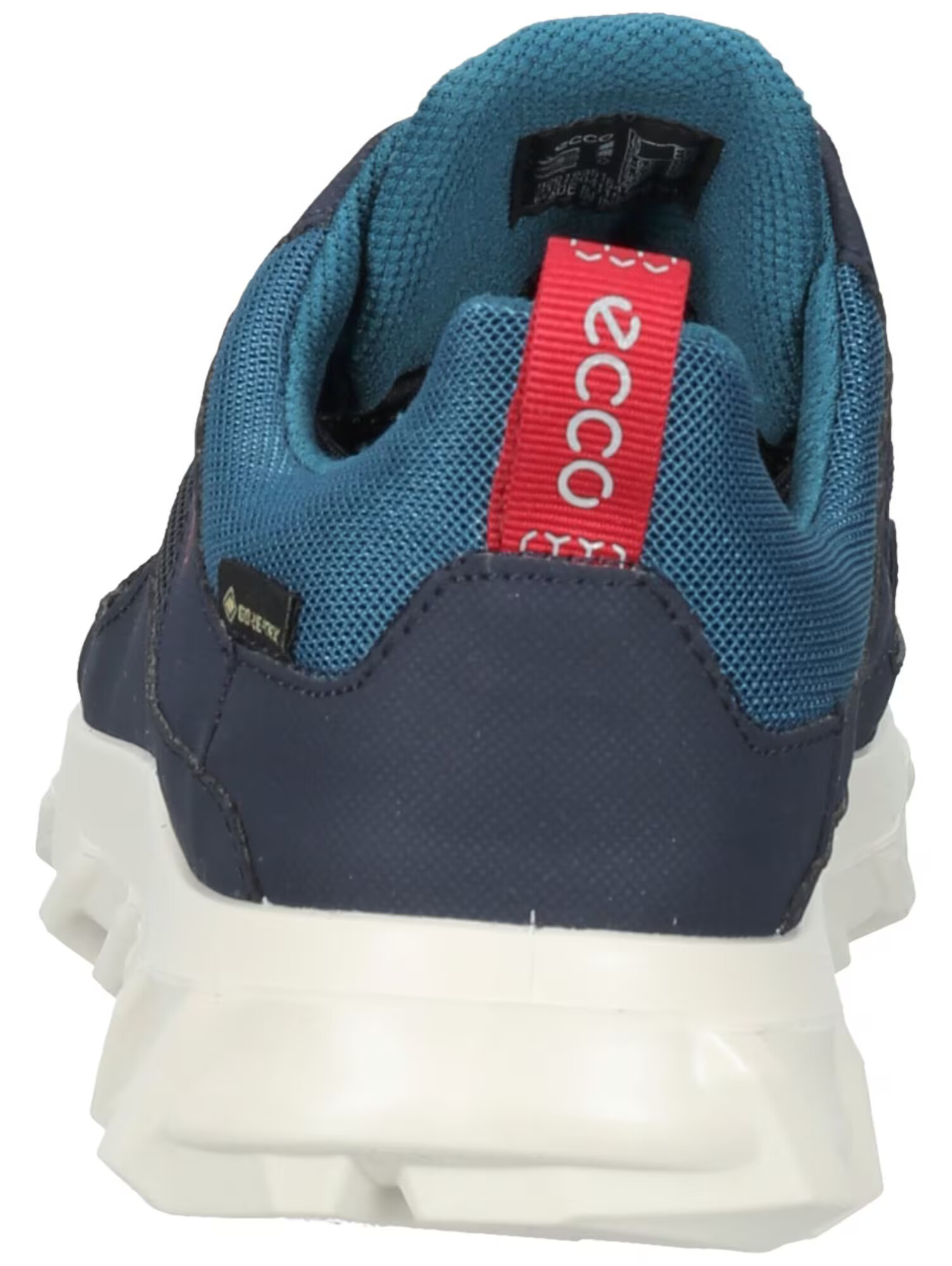 ECCO Sneaker low albastru închis / roșu / negru / alb - Pled.ro