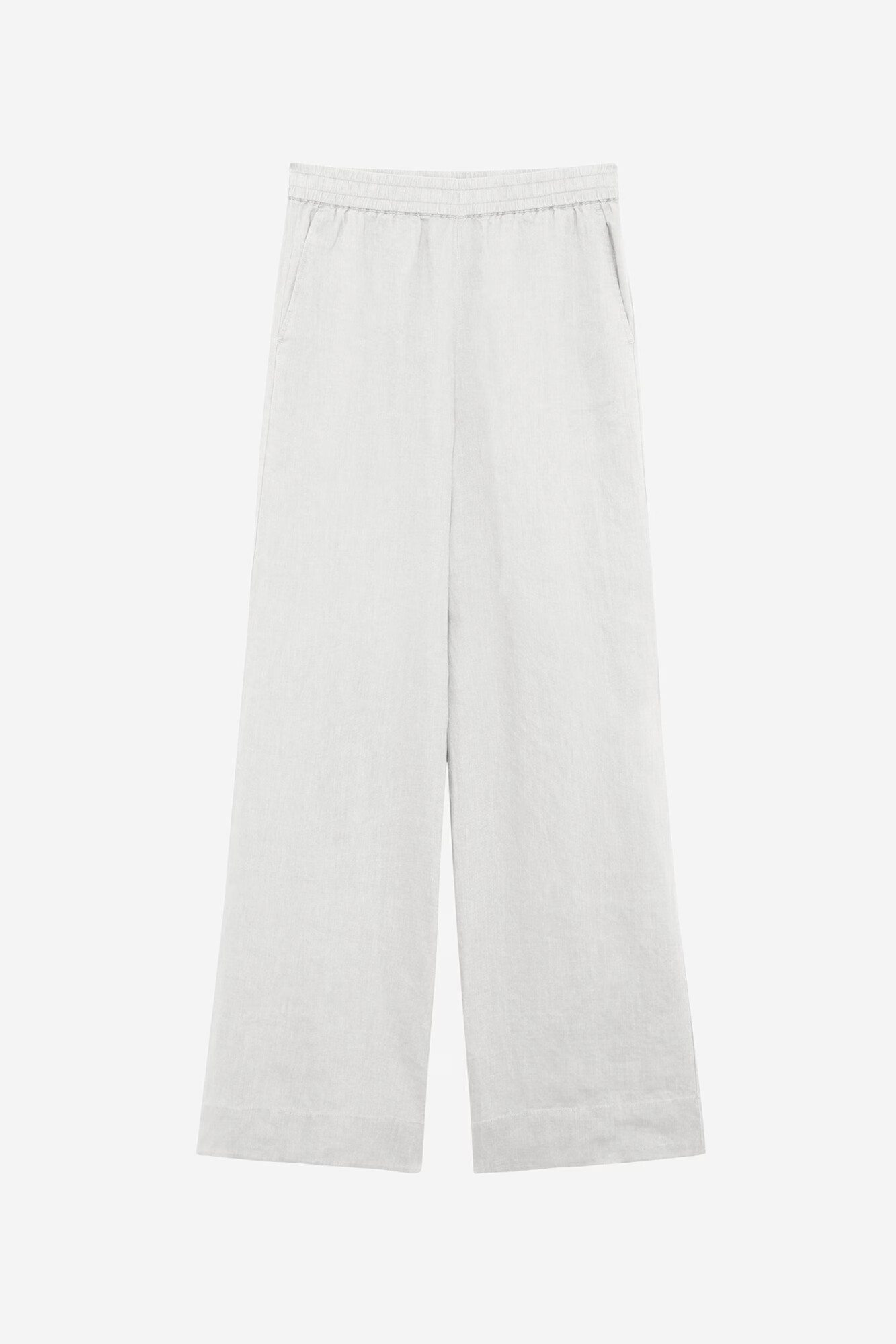 ECOALF Pantaloni alb amestacat - Pled.ro