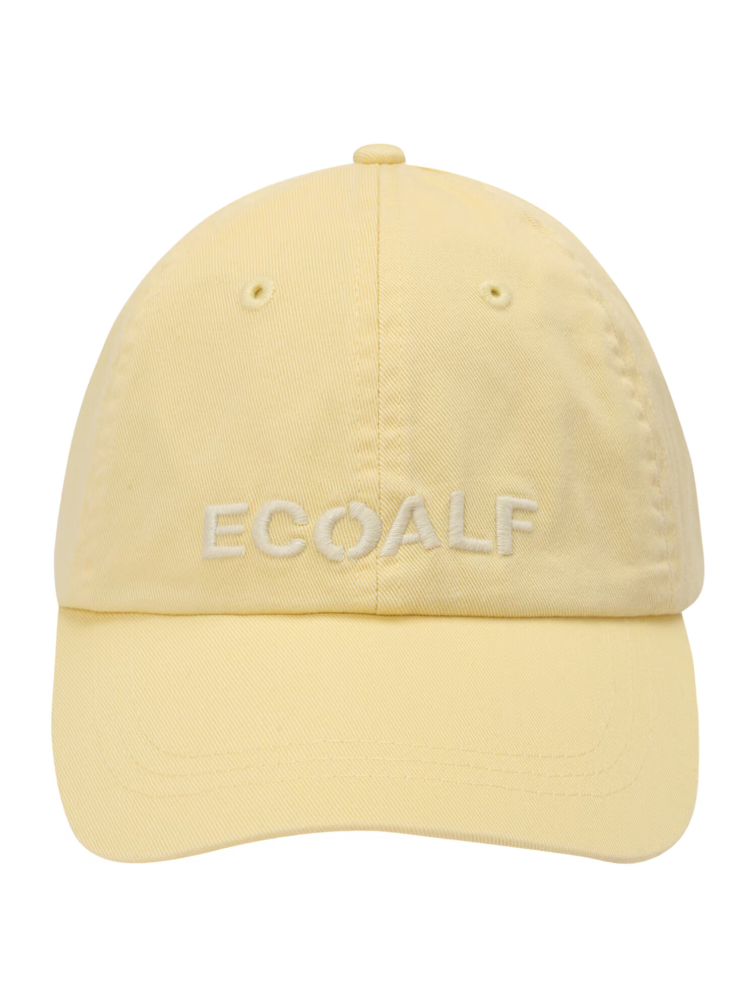 ECOALF Șapcă galben pastel / alb - Pled.ro