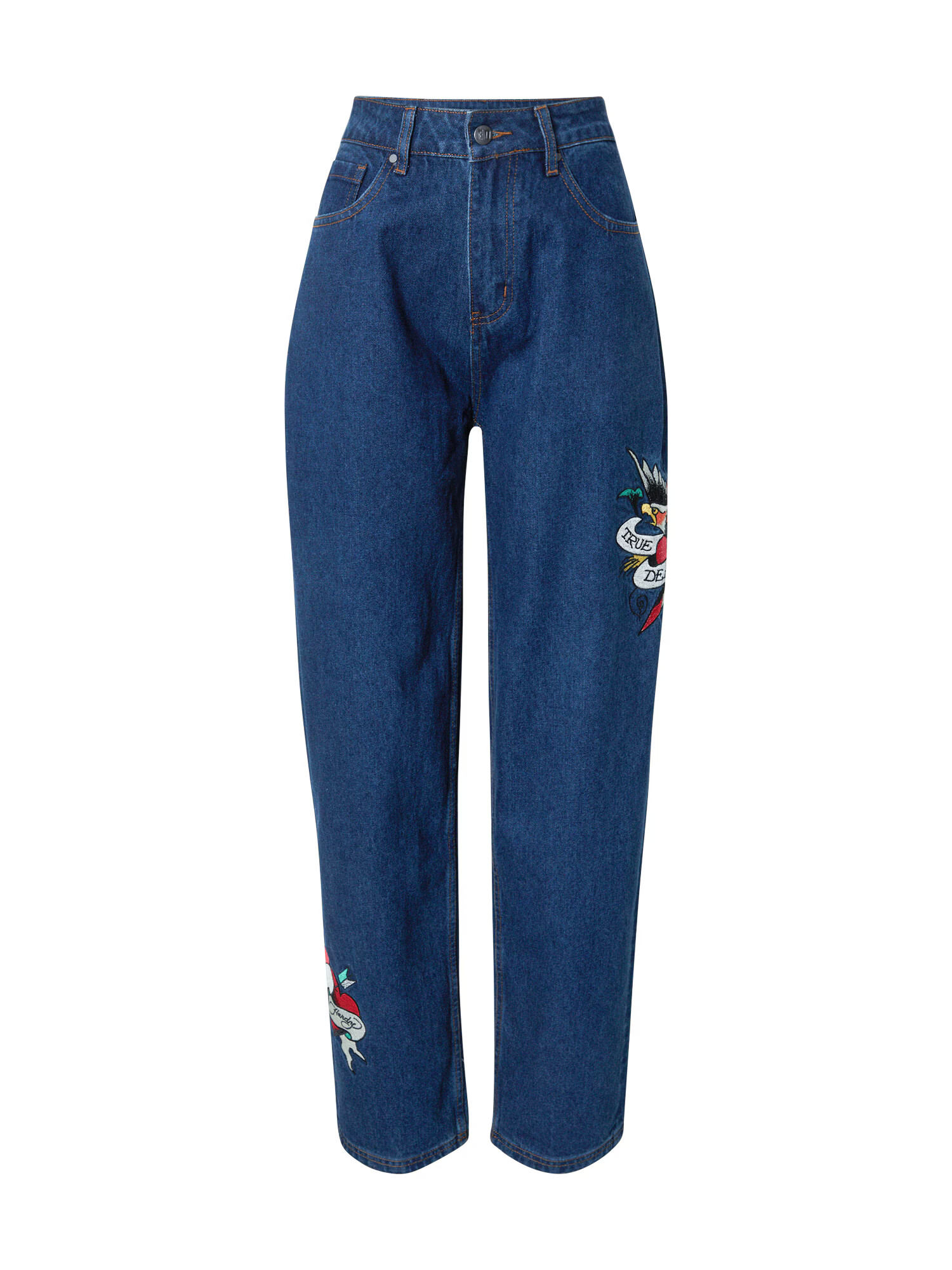 Ed Hardy Jeans 'True Til Death' albastru denim / mai multe culori - Pled.ro