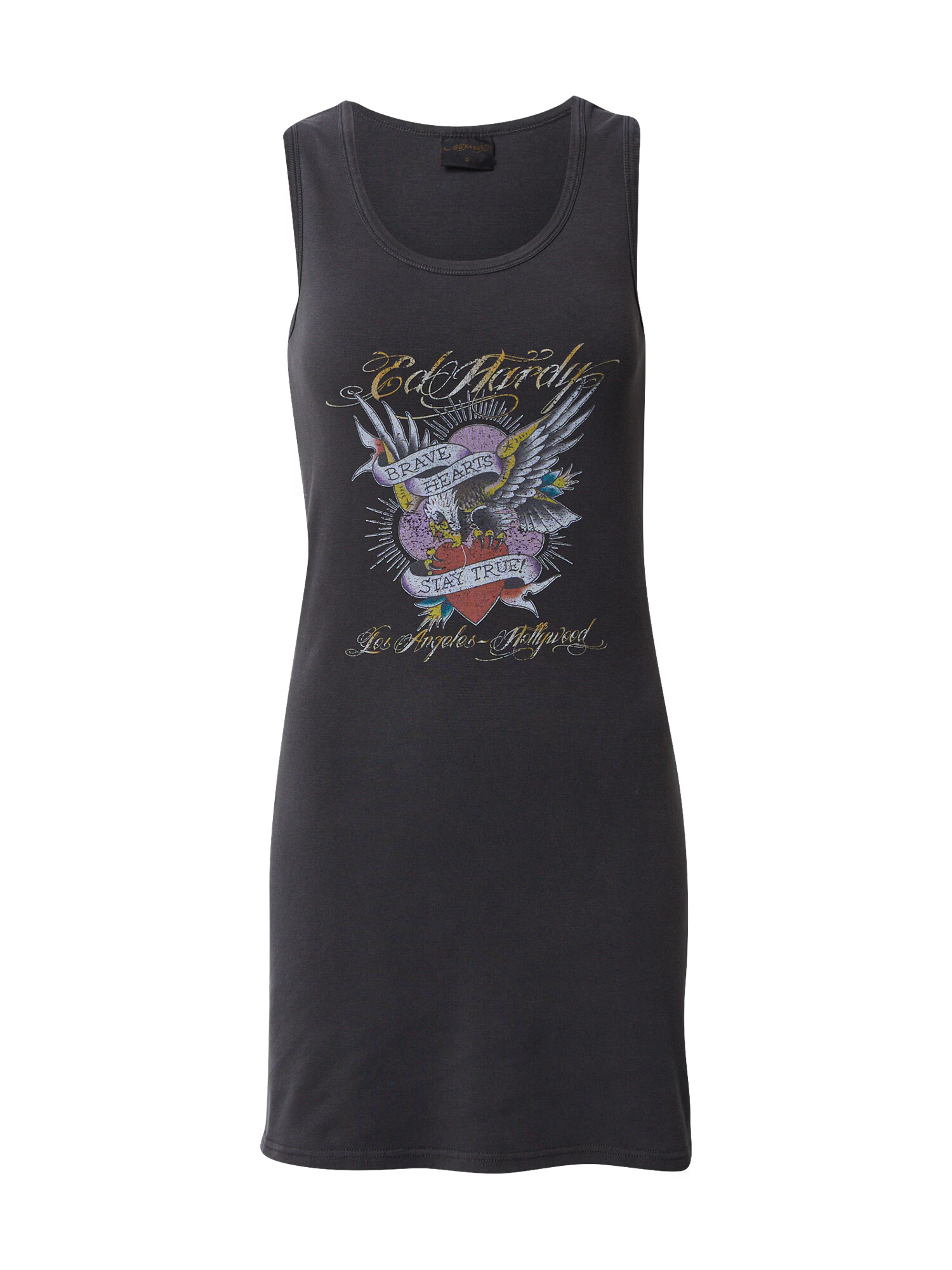 Ed Hardy Rochie 'BRAVE-HEARTS' mov deschis / roșu / negru / alb - Pled.ro