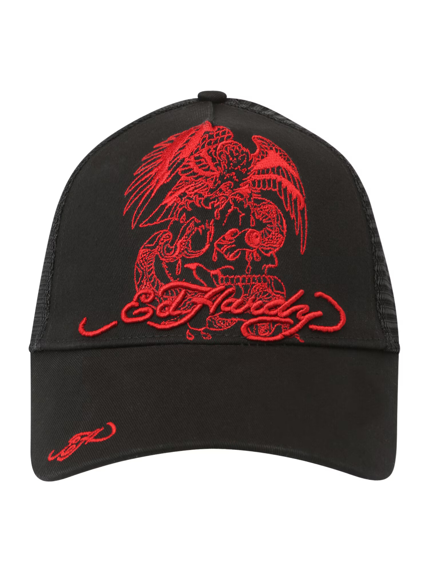 Ed Hardy Șapcă 'Eagle Skull' roșu amestecat / negru - Pled.ro