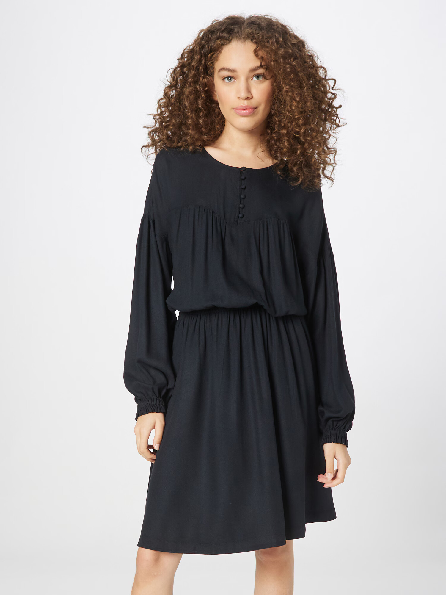 ESPRIT Rochie tip bluză negru - Pled.ro