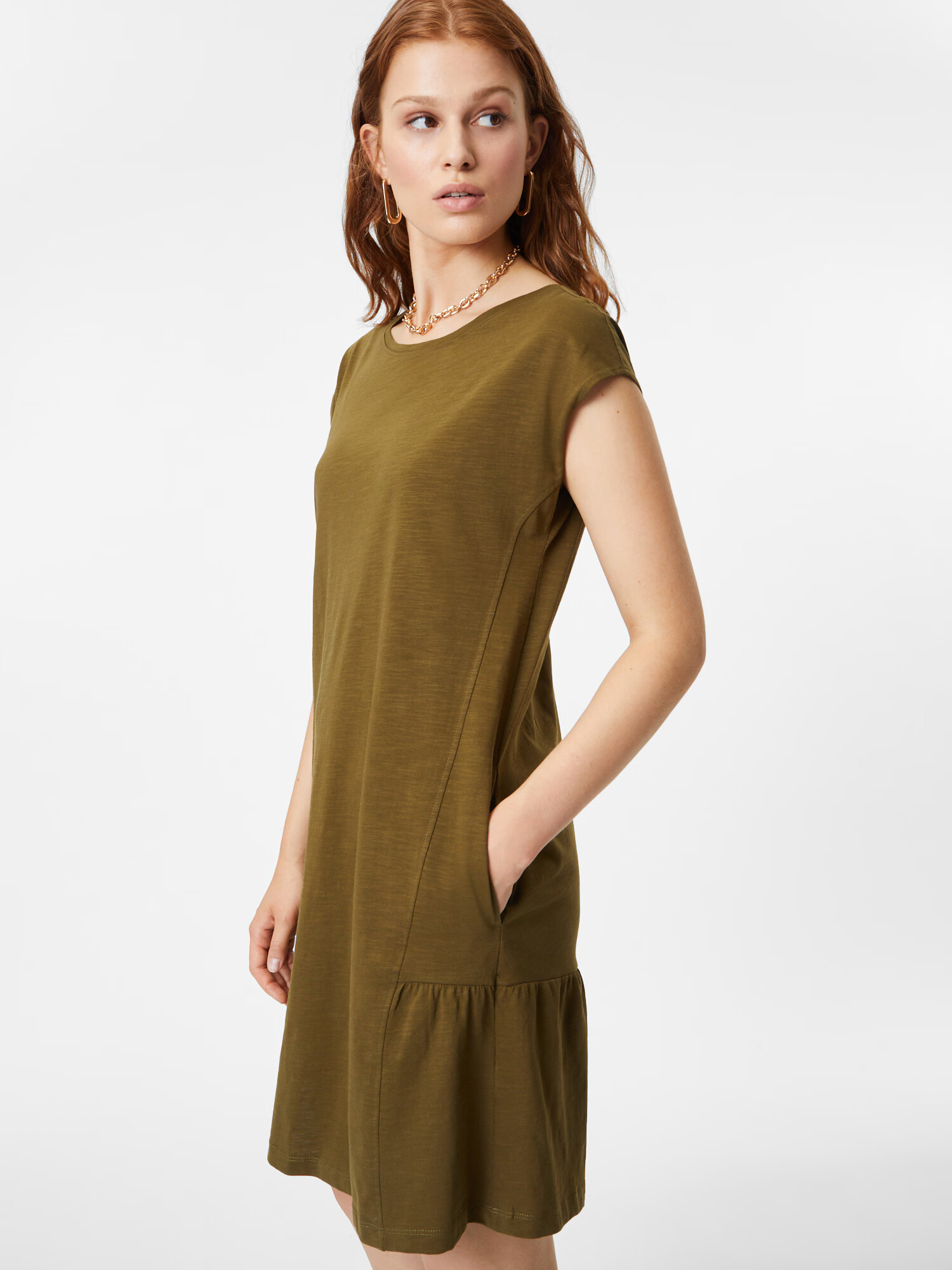 ESPRIT Rochie verde stuf - Pled.ro