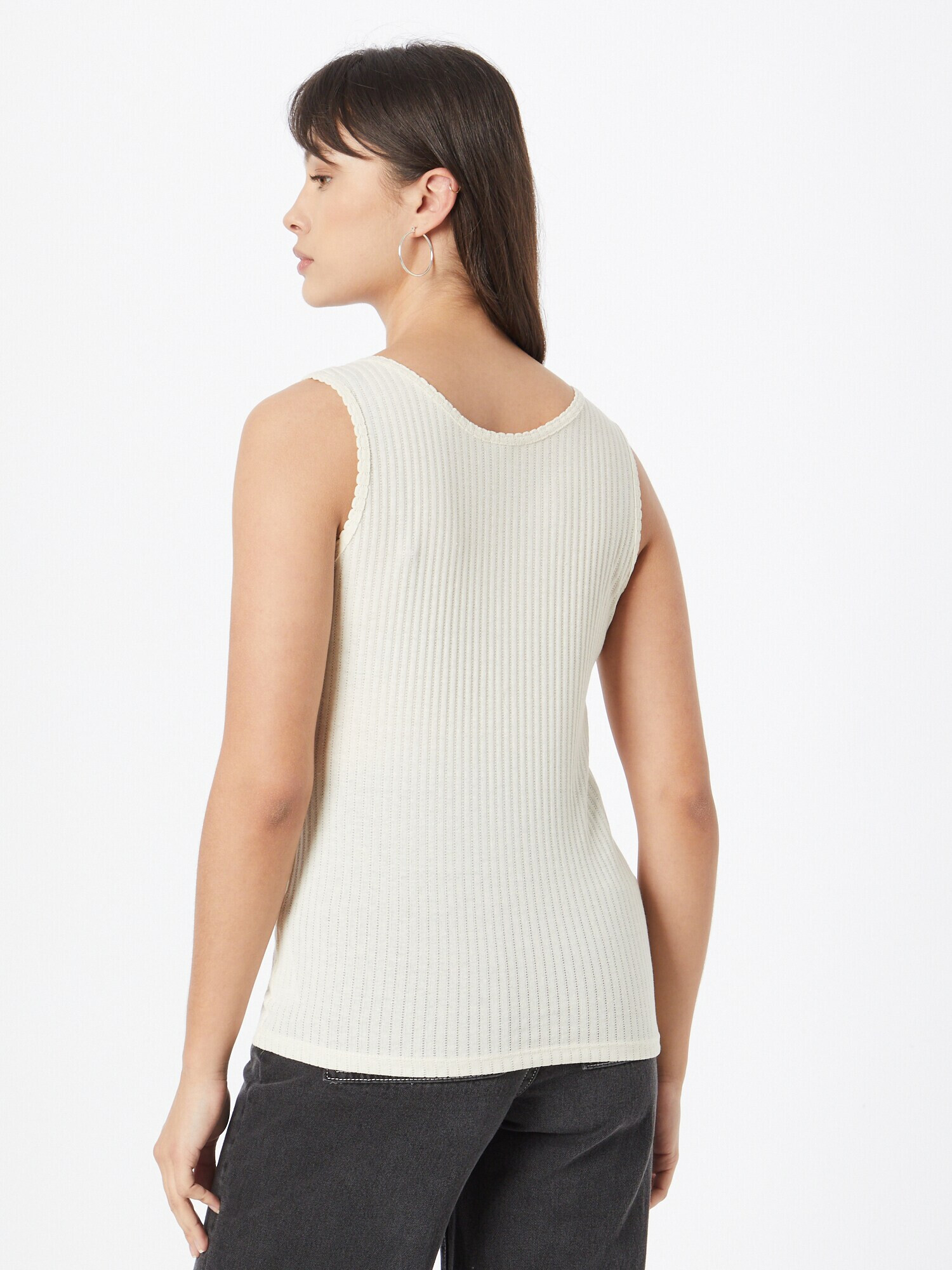 ESPRIT Top alb murdar - Pled.ro