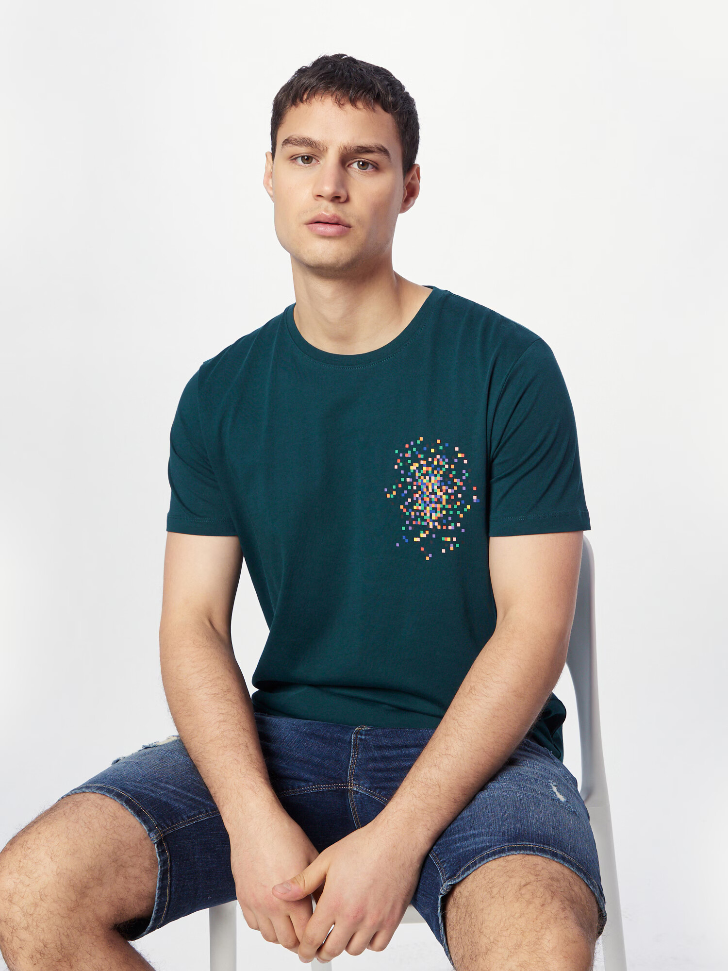 ESPRIT Tricou albastru / galben / verde / verde închis / roșu - Pled.ro