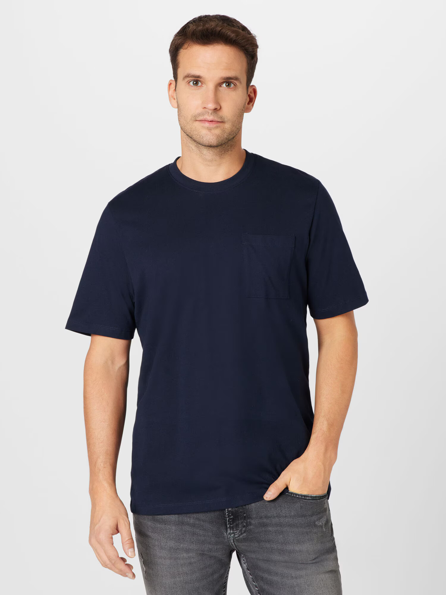 ESPRIT Tricou albastru marin - Pled.ro