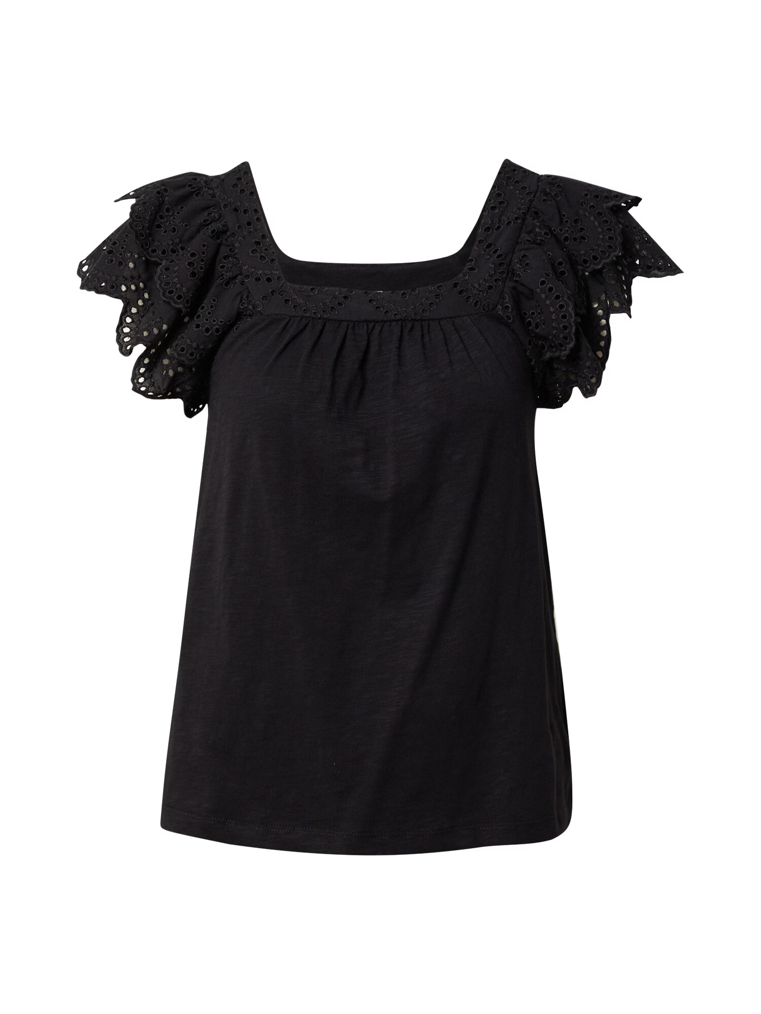 EDC BY ESPRIT Tricou negru - Pled.ro