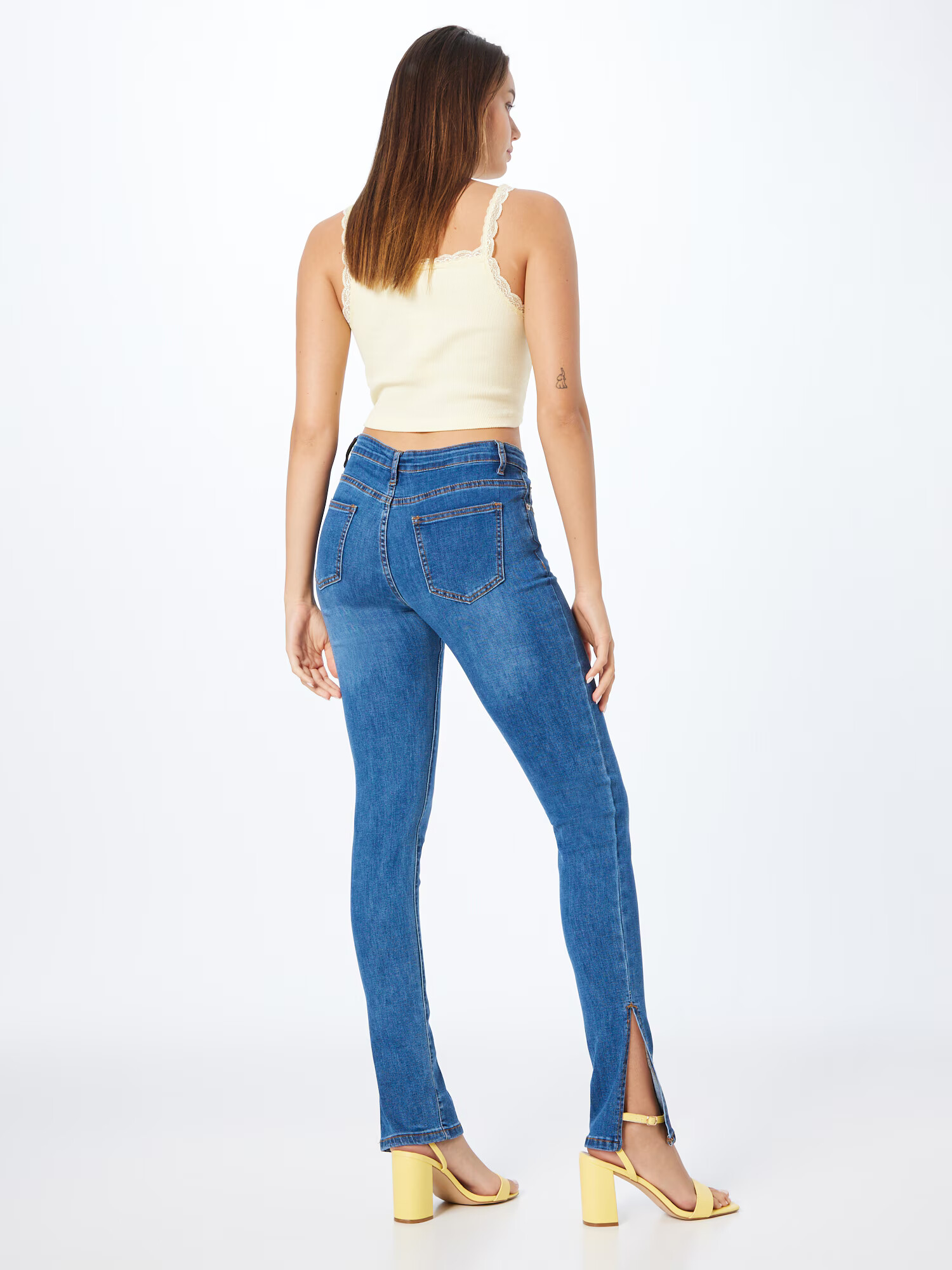 Edikted Jeans albastru denim - Pled.ro