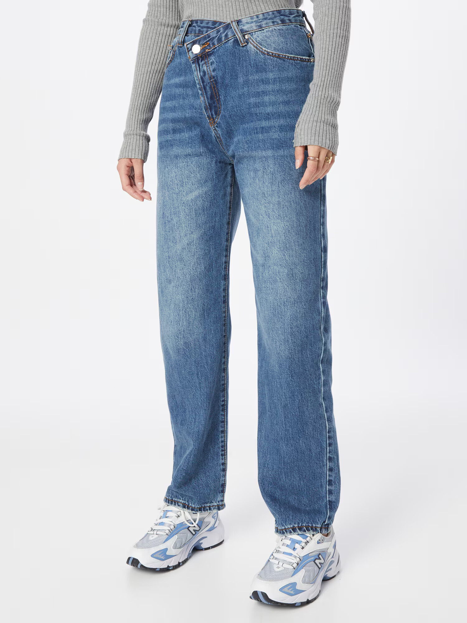 Edikted Jeans albastru denim - Pled.ro