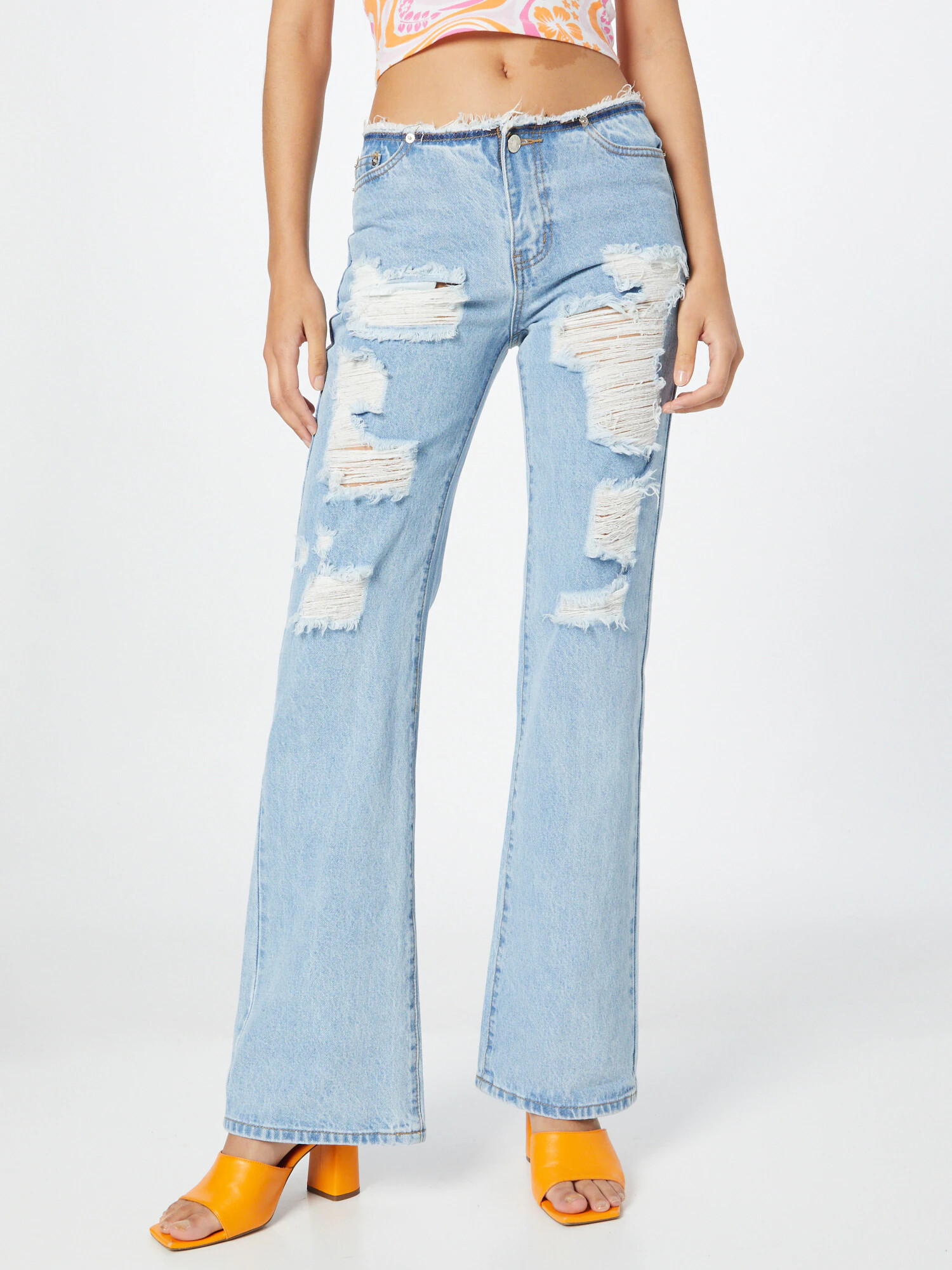 Edikted Jeans albastru deschis - Pled.ro