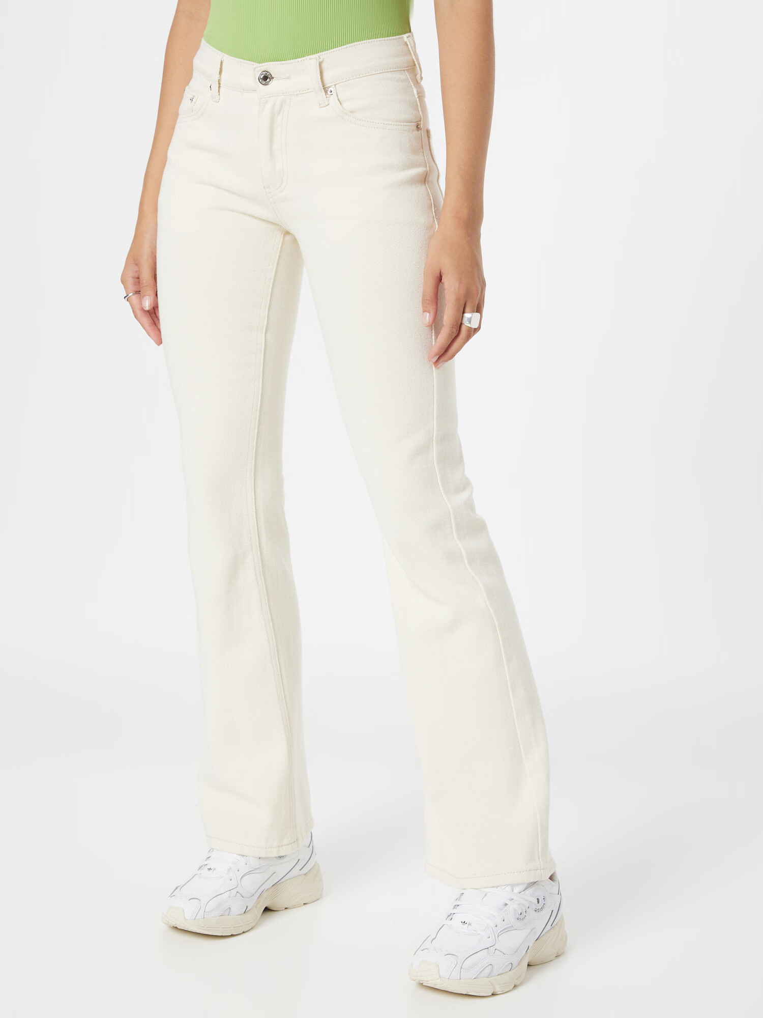 Edikted Jeans crem - Pled.ro