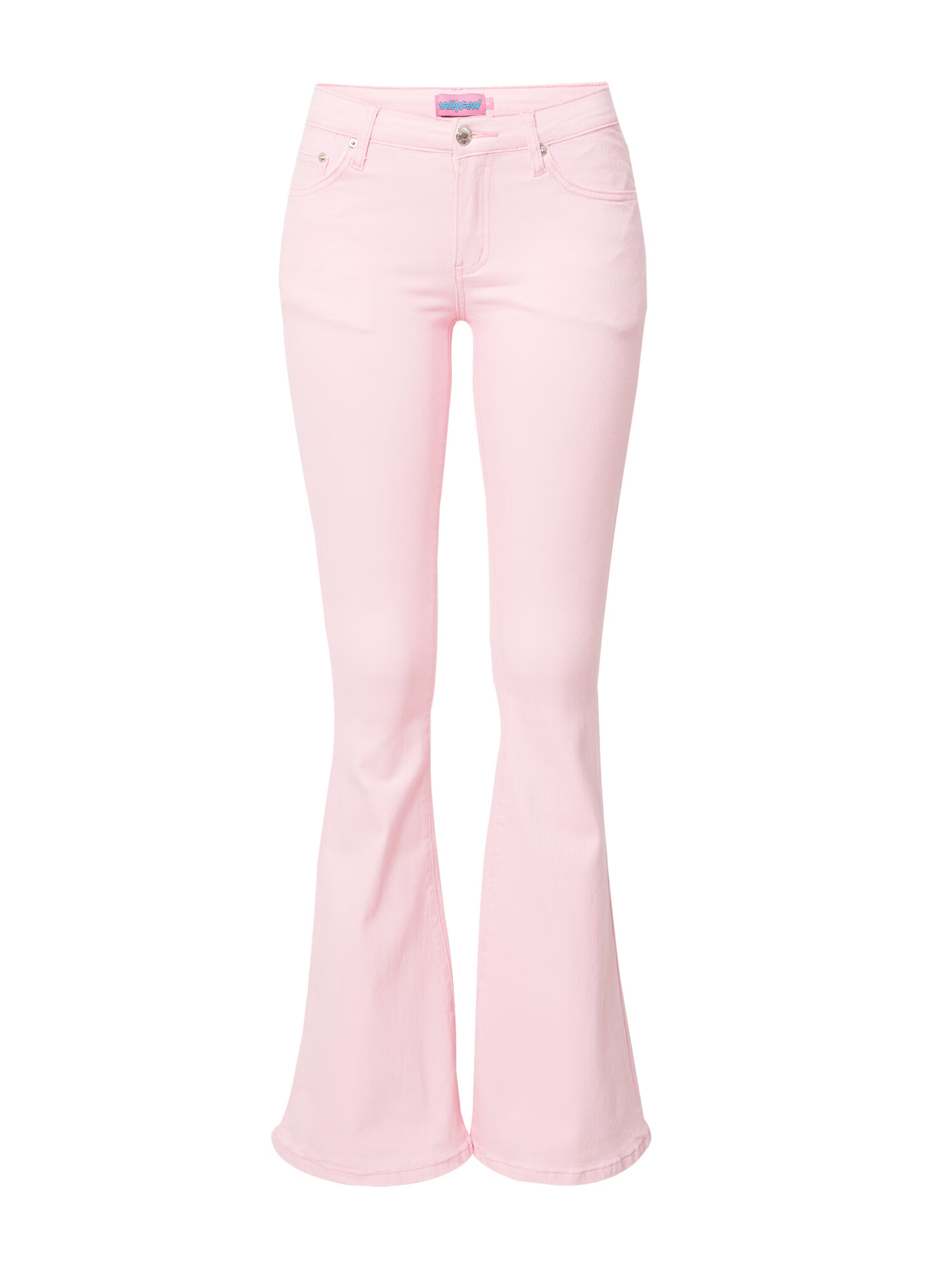 Edikted Jeans roz pastel - Pled.ro