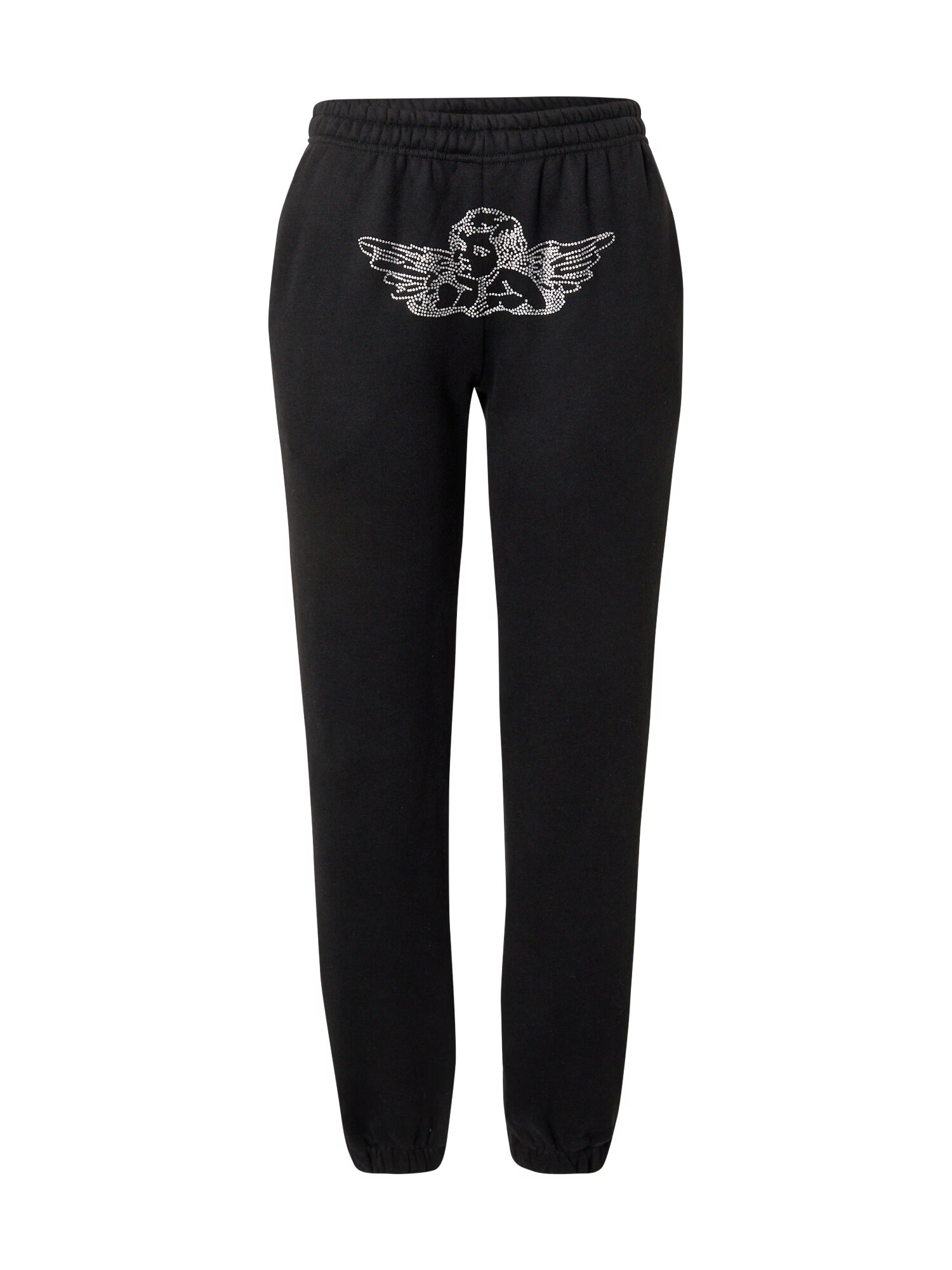 Edikted Pantaloni 'Angie' negru / alb - Pled.ro