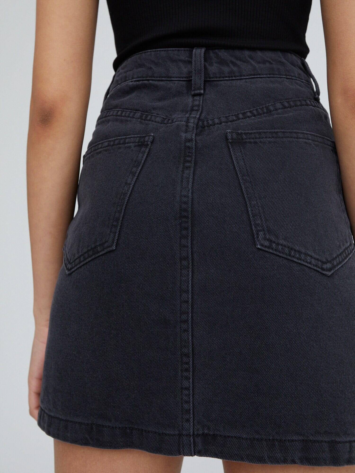 EDITED Fustă negru denim - Pled.ro