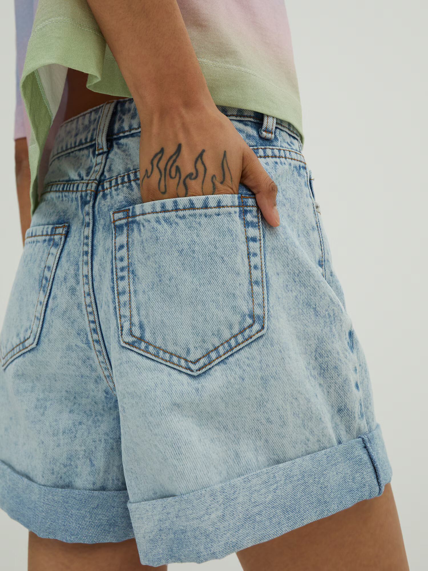 EDITED Jeans 'Amy' albastru denim - Pled.ro