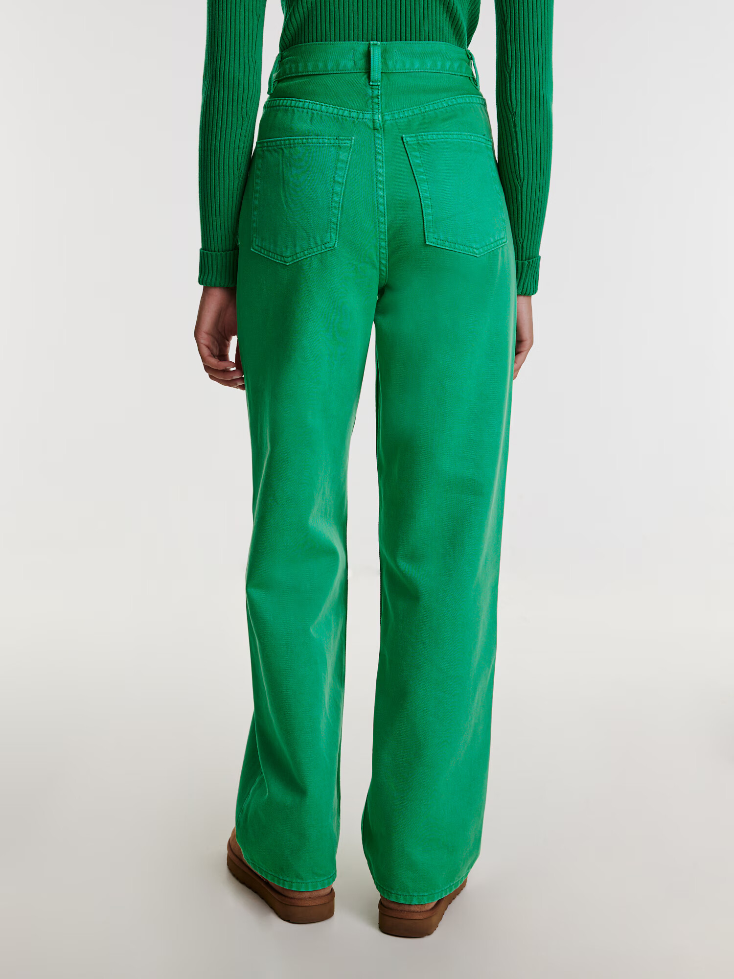 EDITED Jeans 'Avery' verde - Pled.ro