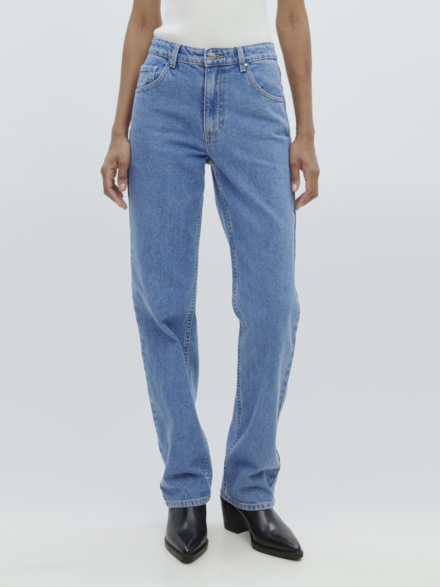 EDITED Jeans 'Rowan' albastru denim - Pled.ro