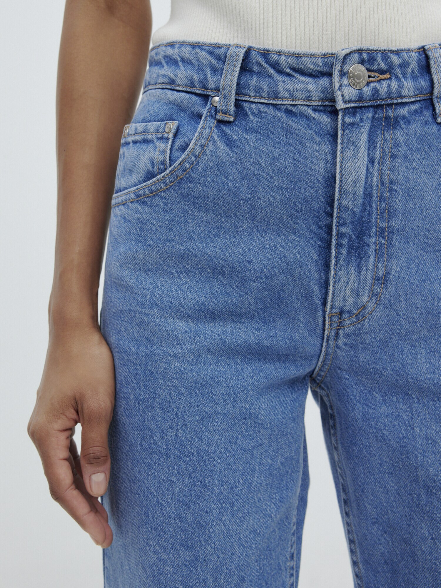 EDITED Jeans 'Rowan' albastru denim - Pled.ro