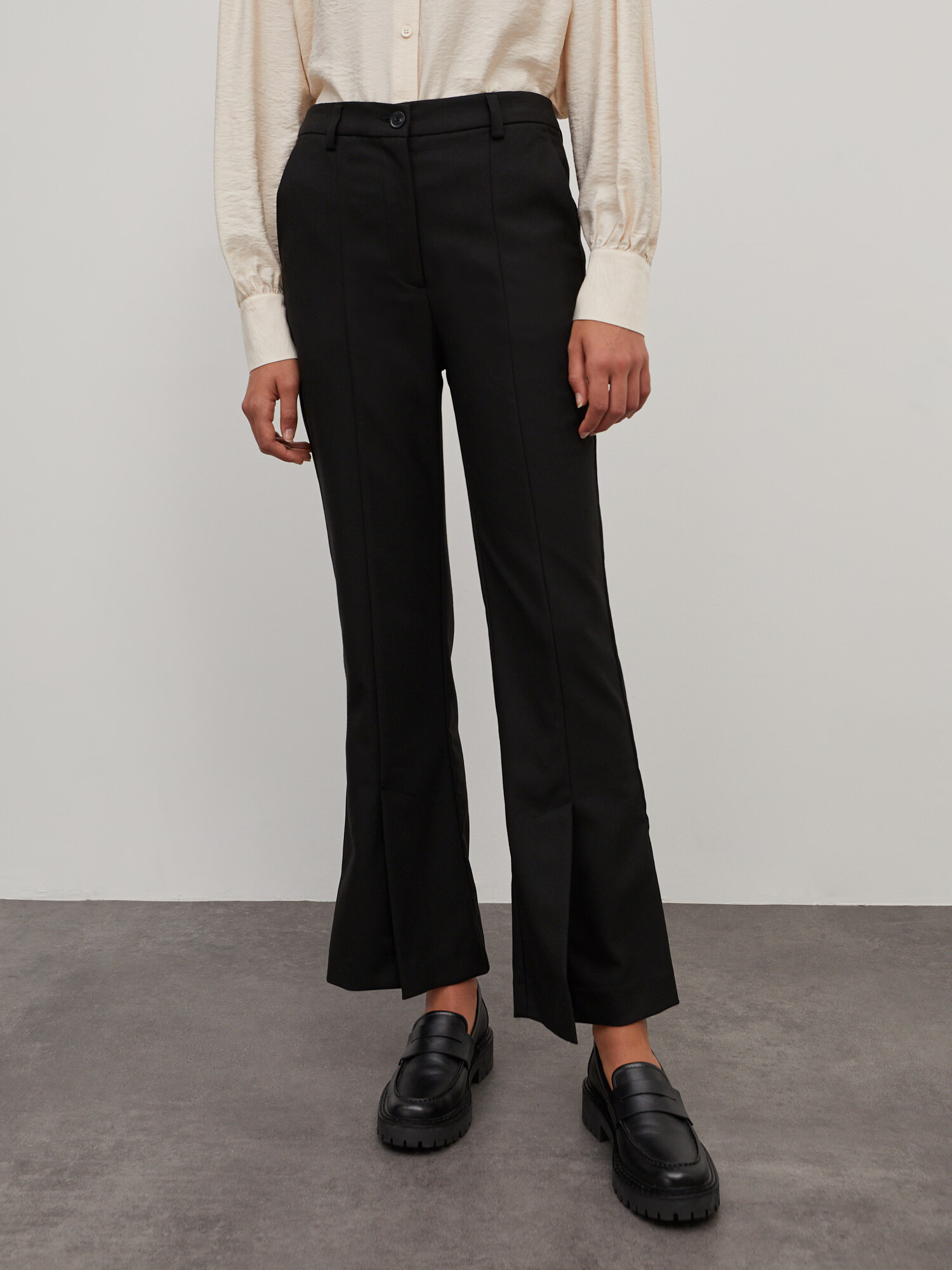 EDITED Pantaloni 'Emery' negru - Pled.ro