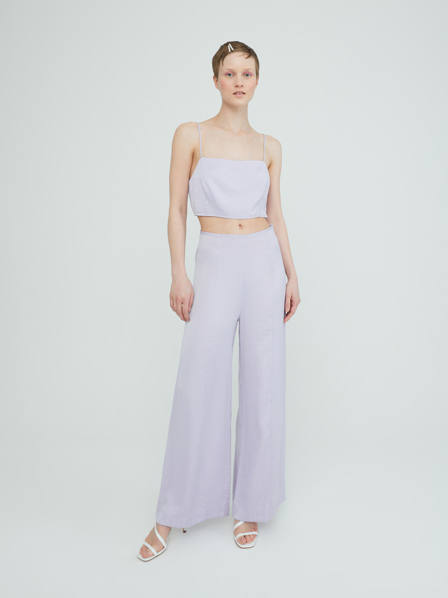 EDITED Pantaloni 'Jemma' lila - Pled.ro