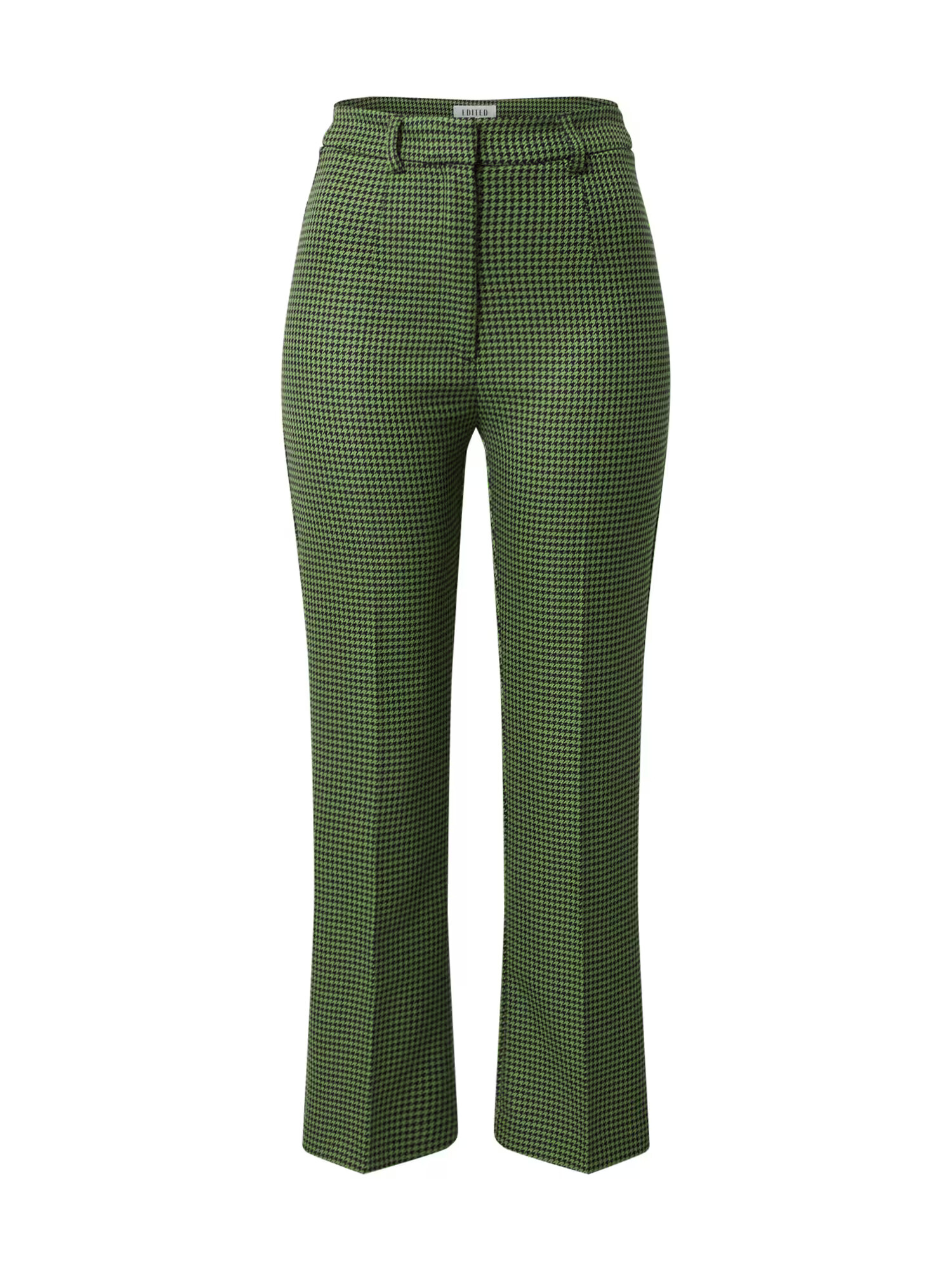 EDITED Pantaloni 'Reina' verde / negru - Pled.ro