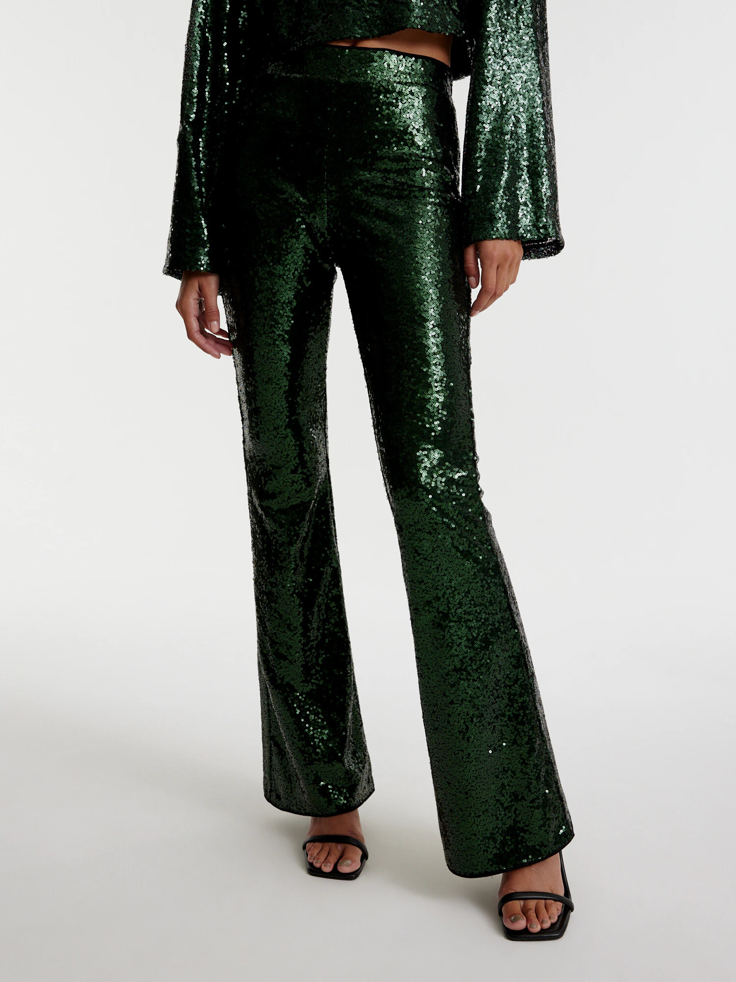 EDITED Pantaloni 'Zelinda' verde - Pled.ro