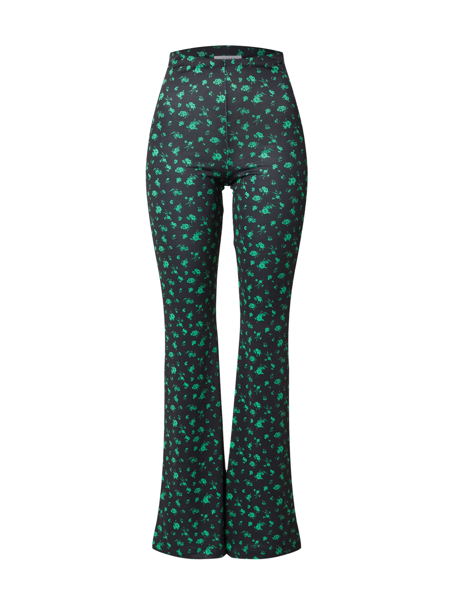 EDITED Pantaloni 'Zelinda' verde / negru - Pled.ro