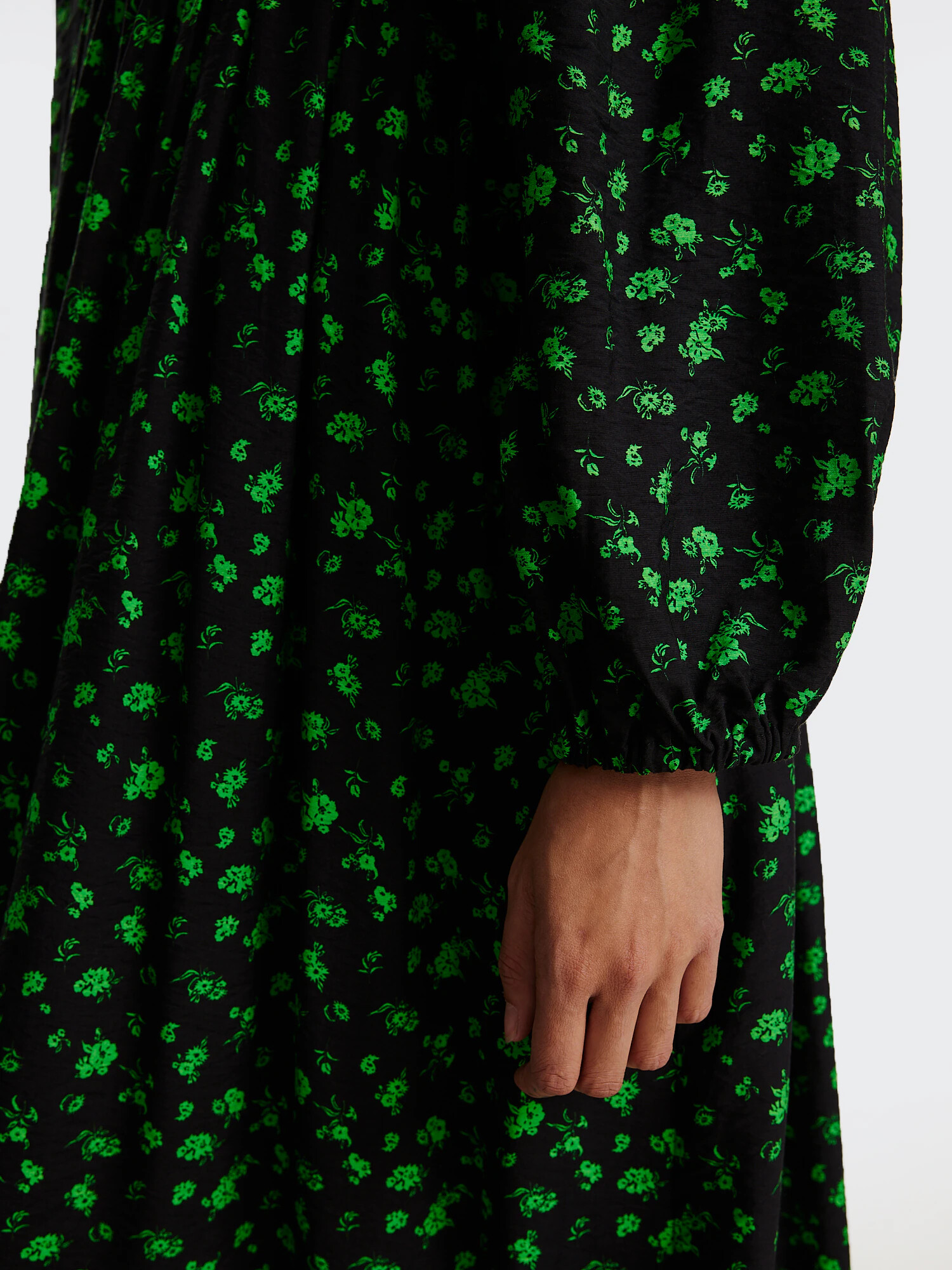 EDITED Rochie 'Bonny' verde / negru - Pled.ro