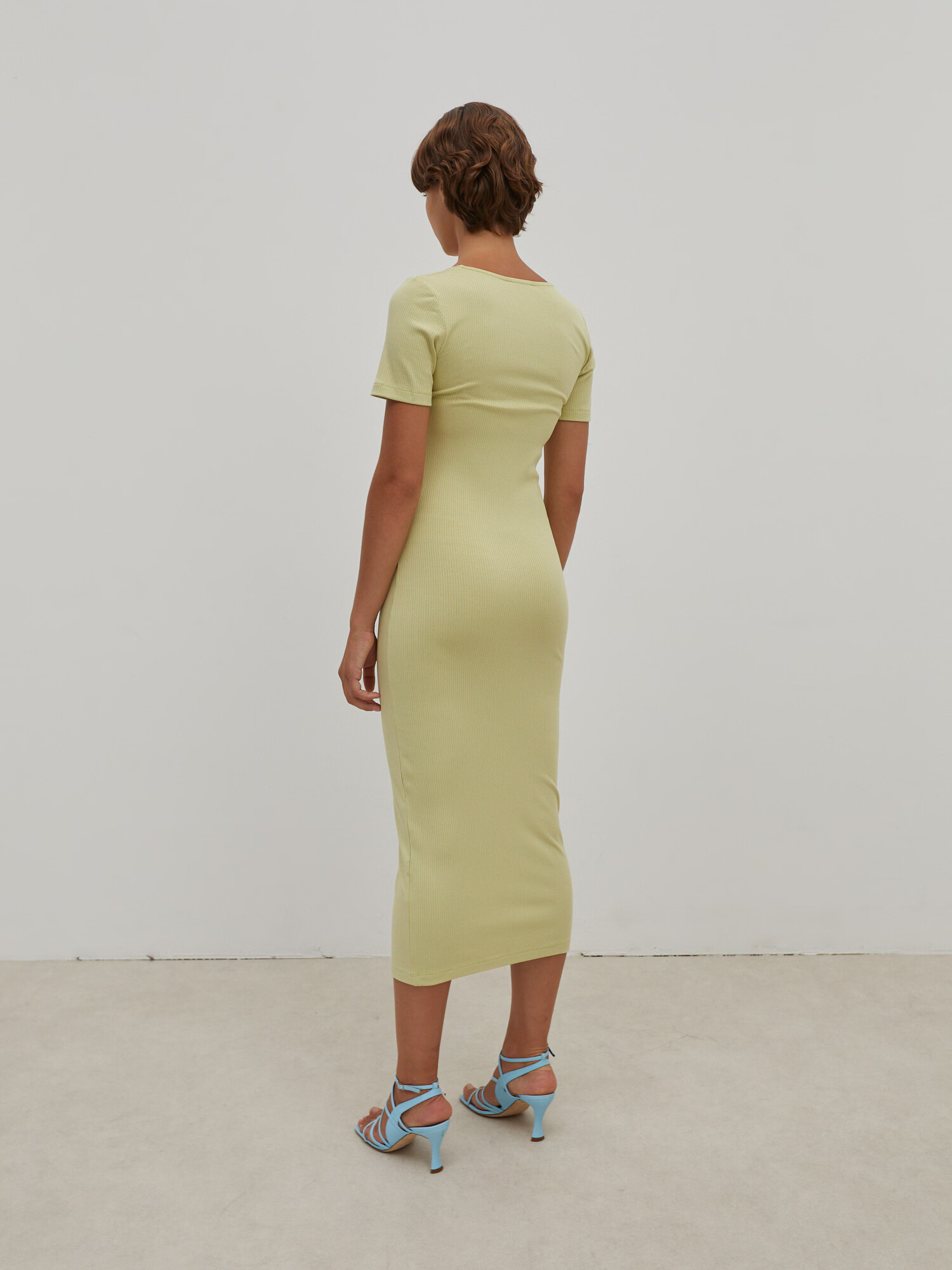 EDITED Rochie 'Ingrid' verde - Pled.ro