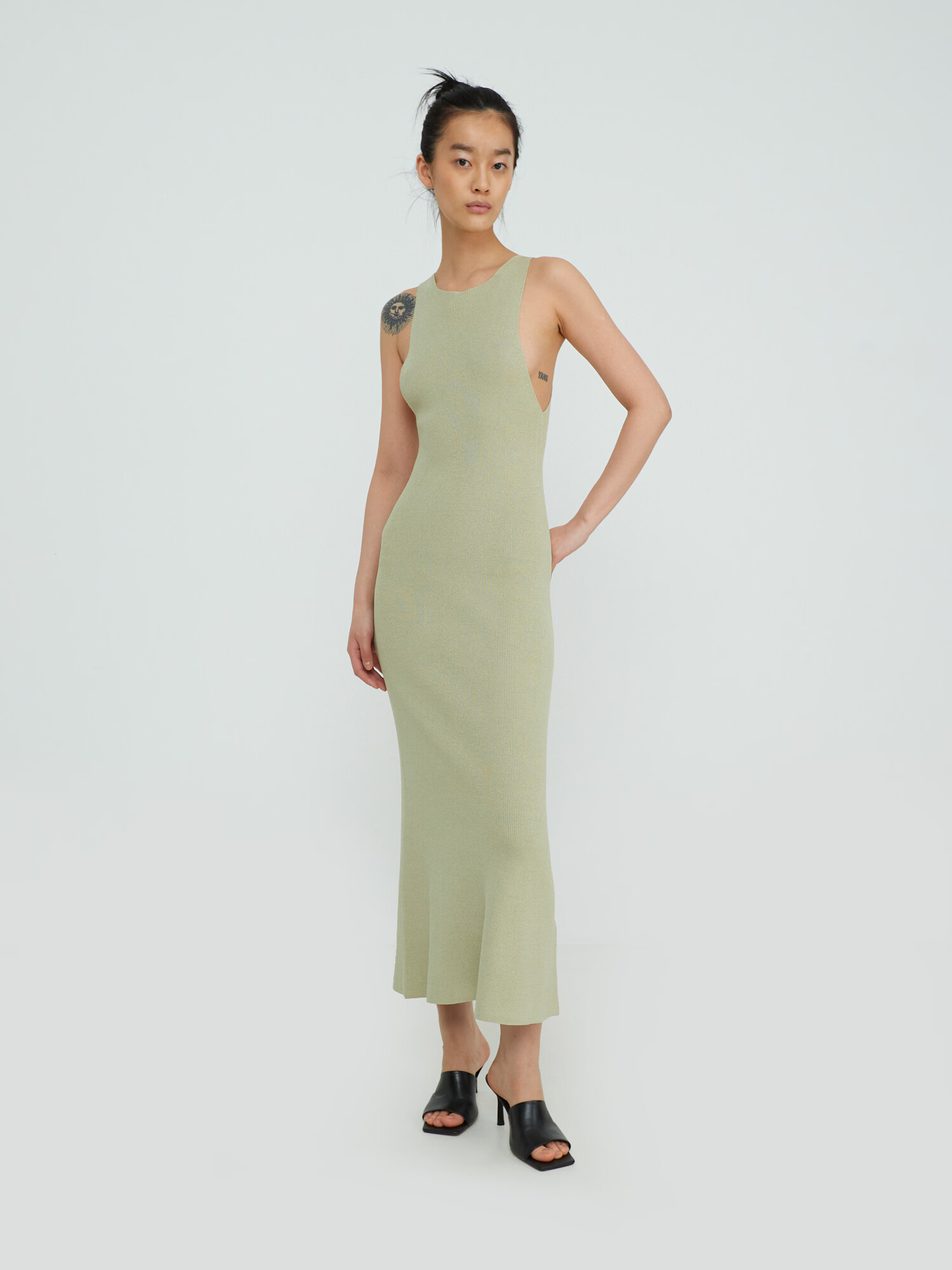 EDITED Rochie 'Leila' verde deschis - Pled.ro