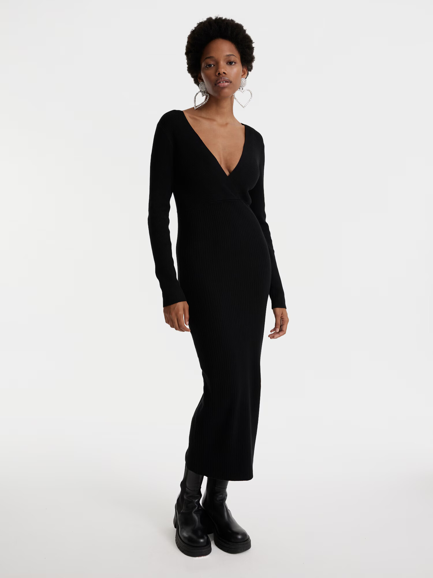 EDITED Rochie 'LIORA' negru - Pled.ro