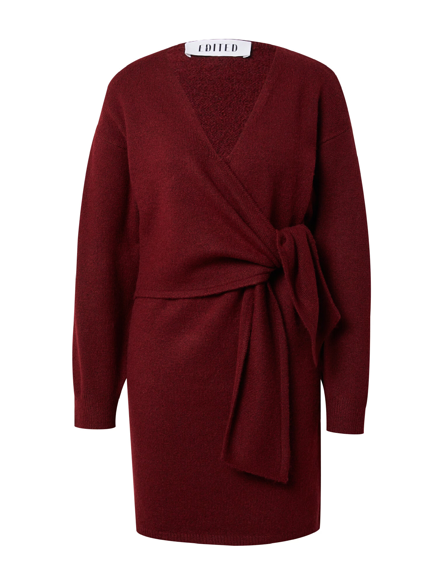 EDITED Rochie 'Loran' roșu burgundy - Pled.ro