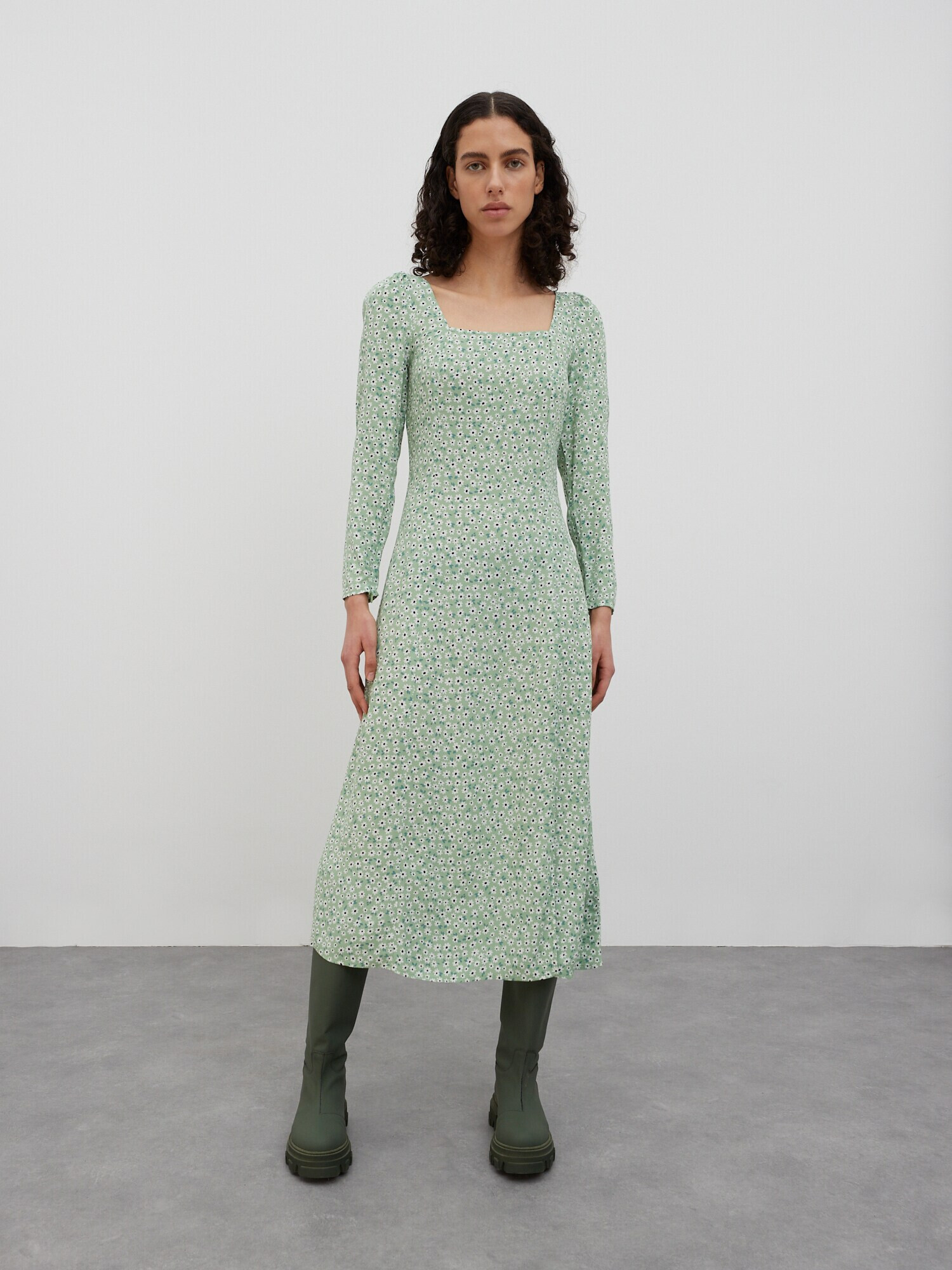 EDITED Rochie 'Lotta' verde / mai multe culori - Pled.ro