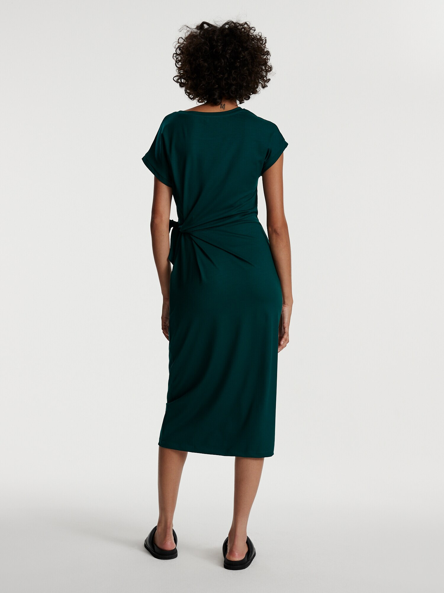 EDITED Rochie 'Milla' verde închis - Pled.ro