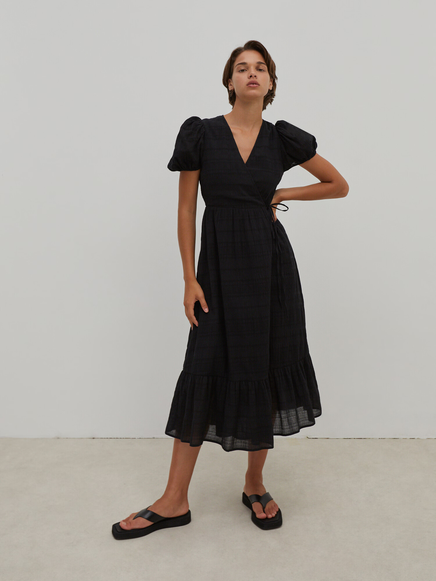 EDITED Rochie 'Myra' negru - Pled.ro