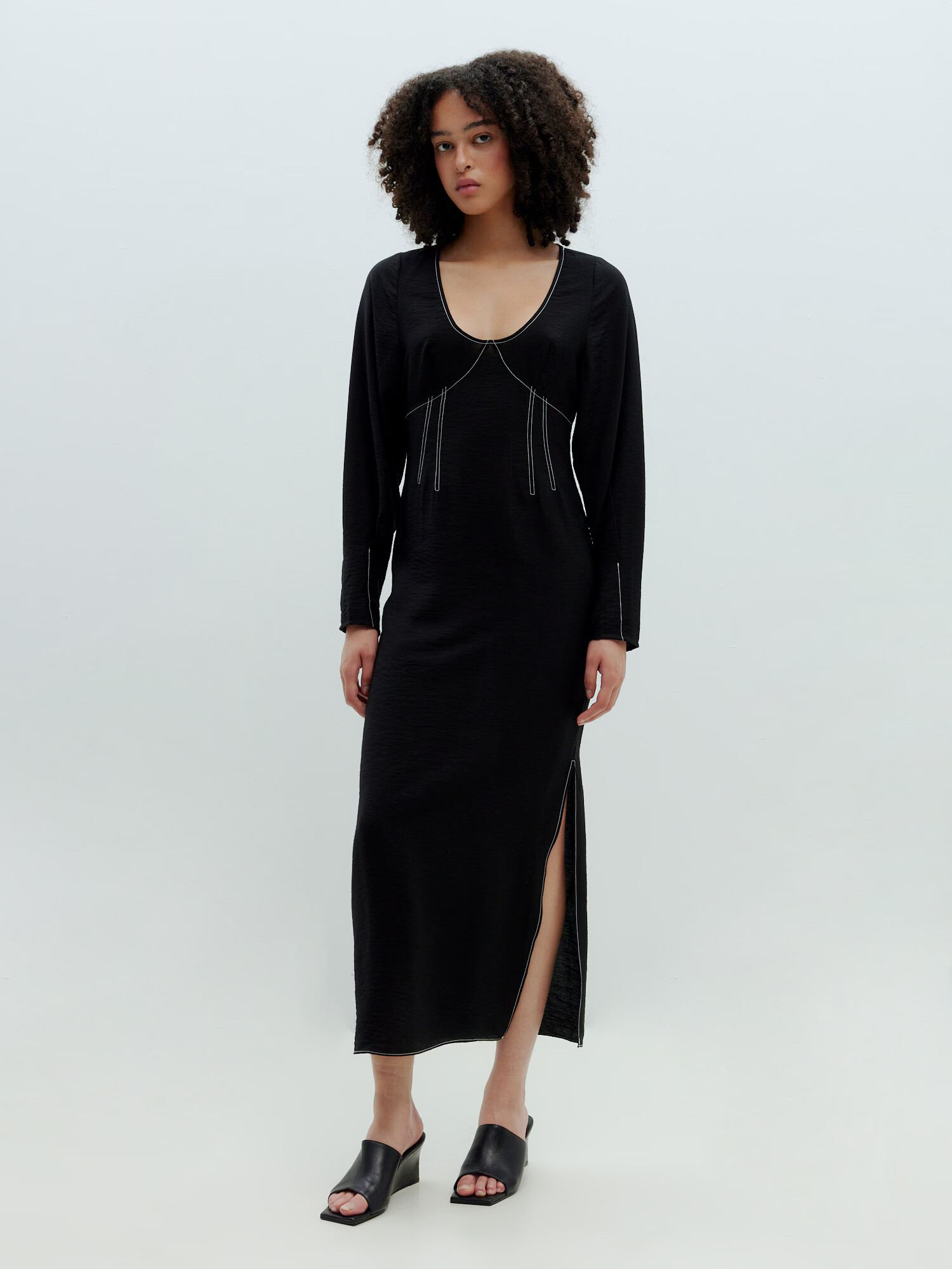 EDITED Rochie 'Renée' negru - Pled.ro