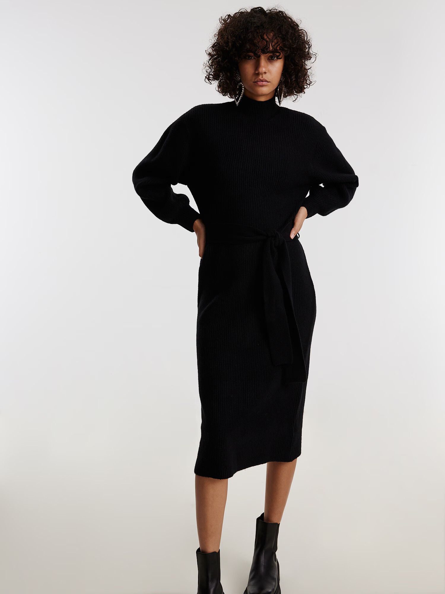 EDITED Rochie 'Silvie' negru - Pled.ro