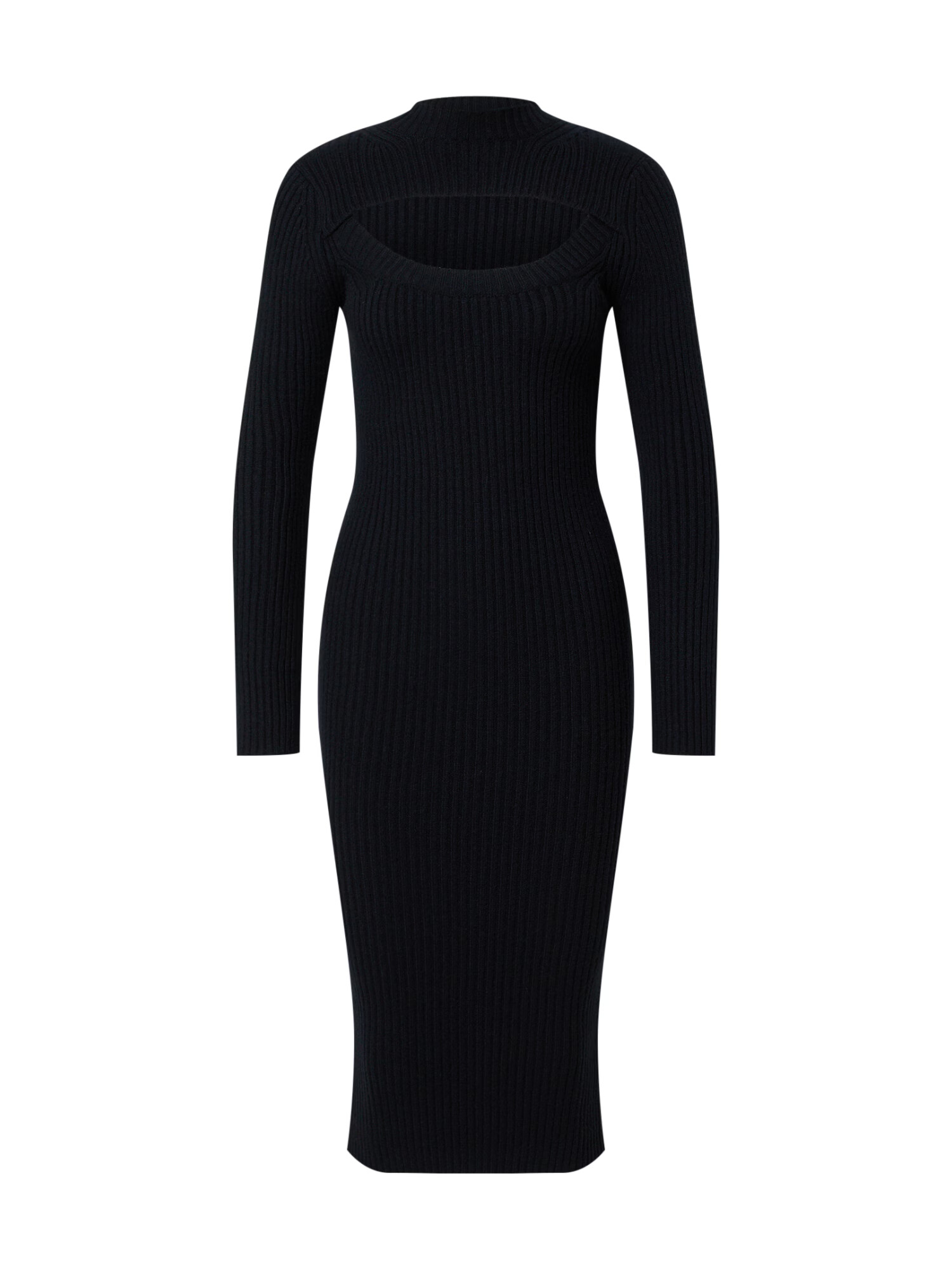 EDITED Rochie tricotat 'Halima' negru - Pled.ro