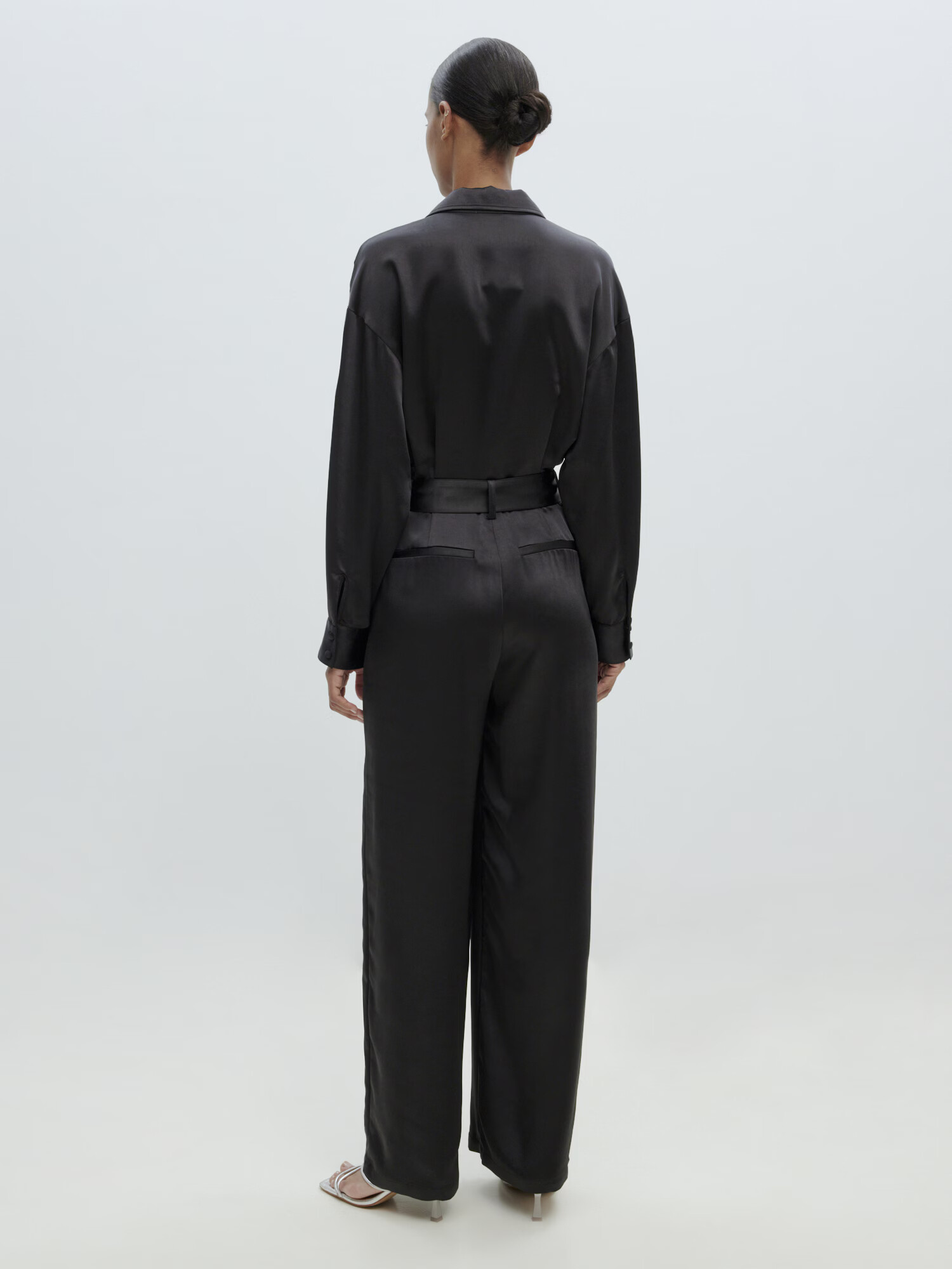 EDITED Salopeta 'Jumpsuit' negru - Pled.ro