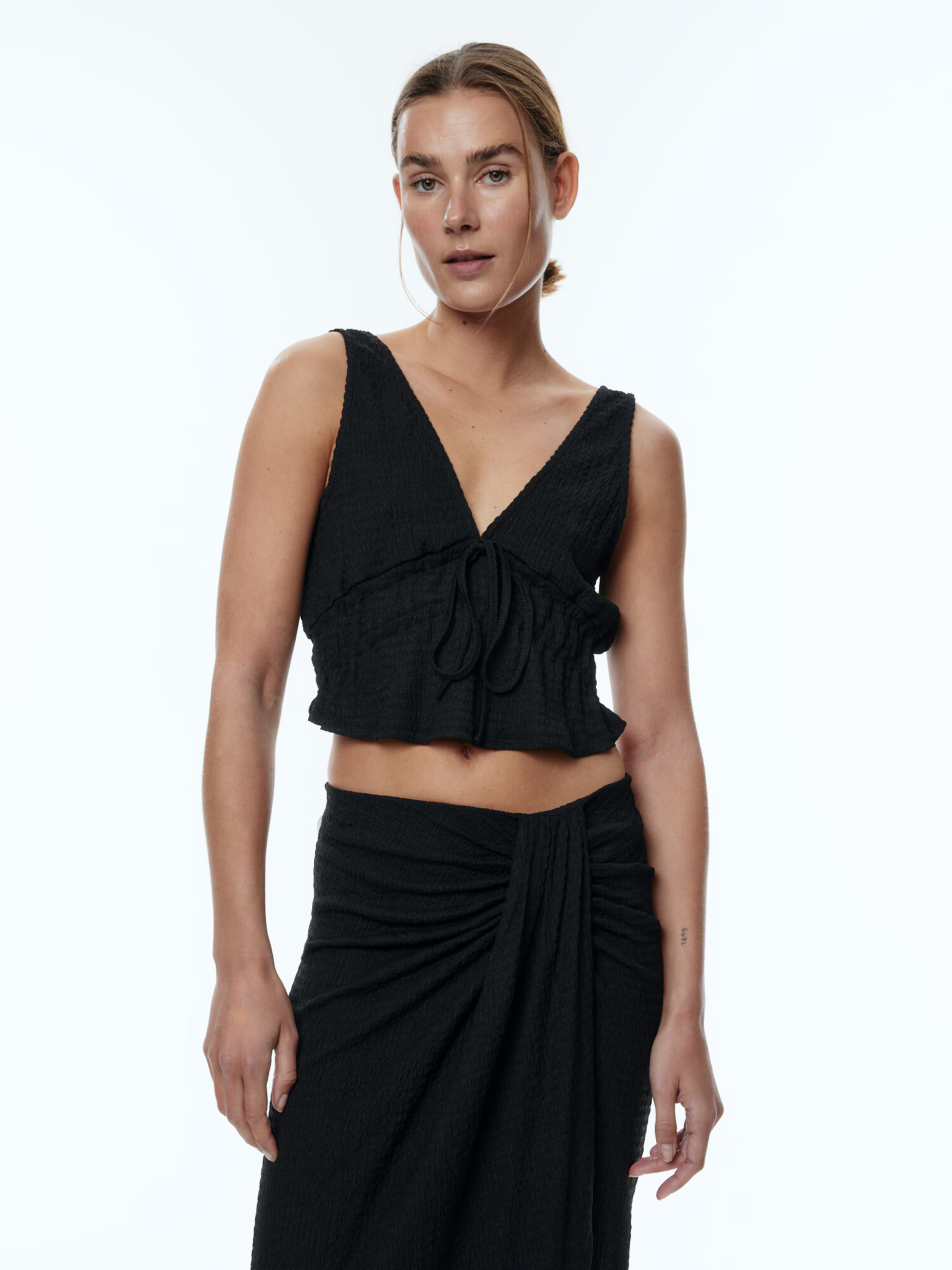 EDITED Top 'Juliena' negru - Pled.ro