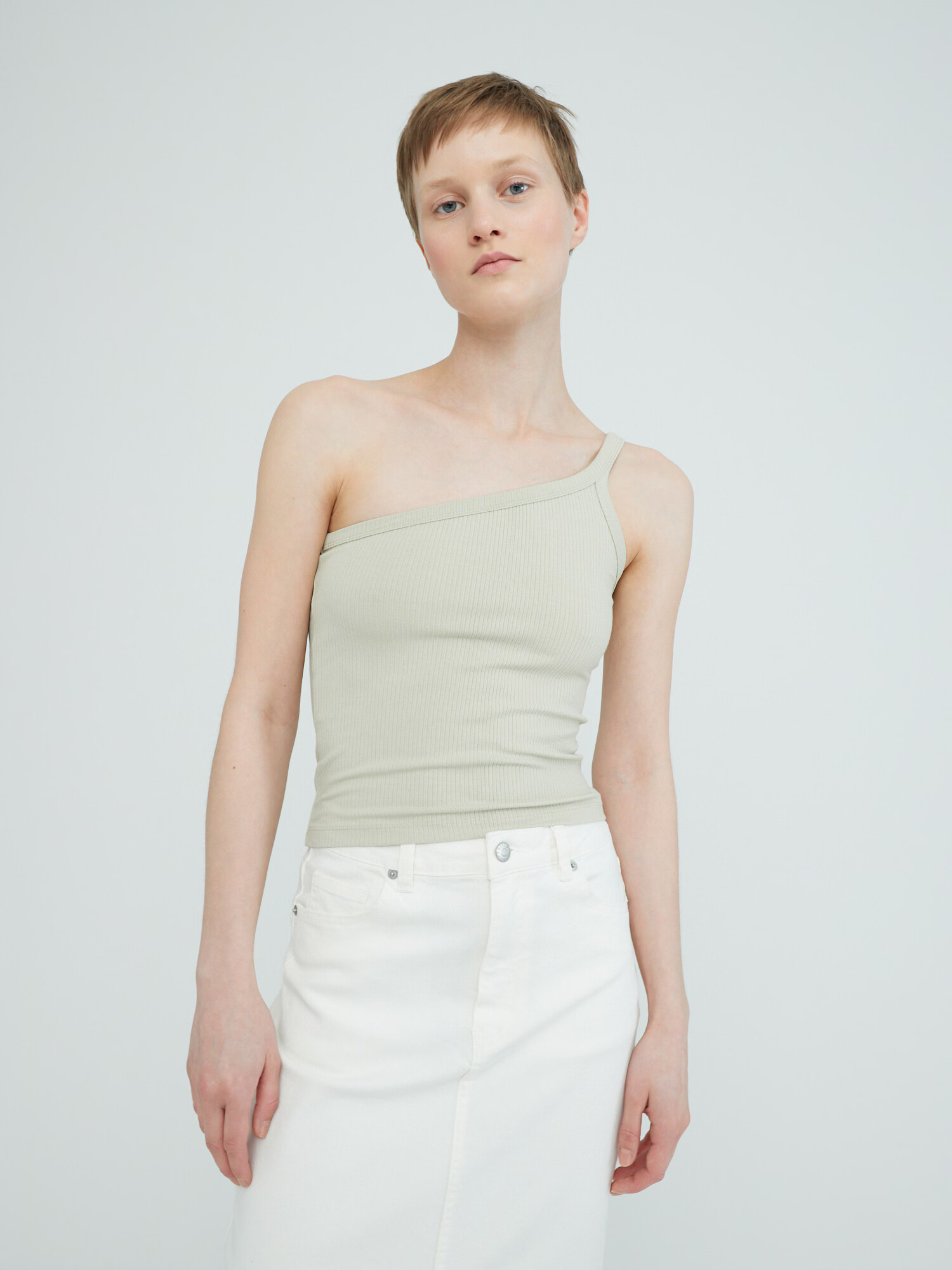 EDITED Top 'Margot' verde deschis - Pled.ro