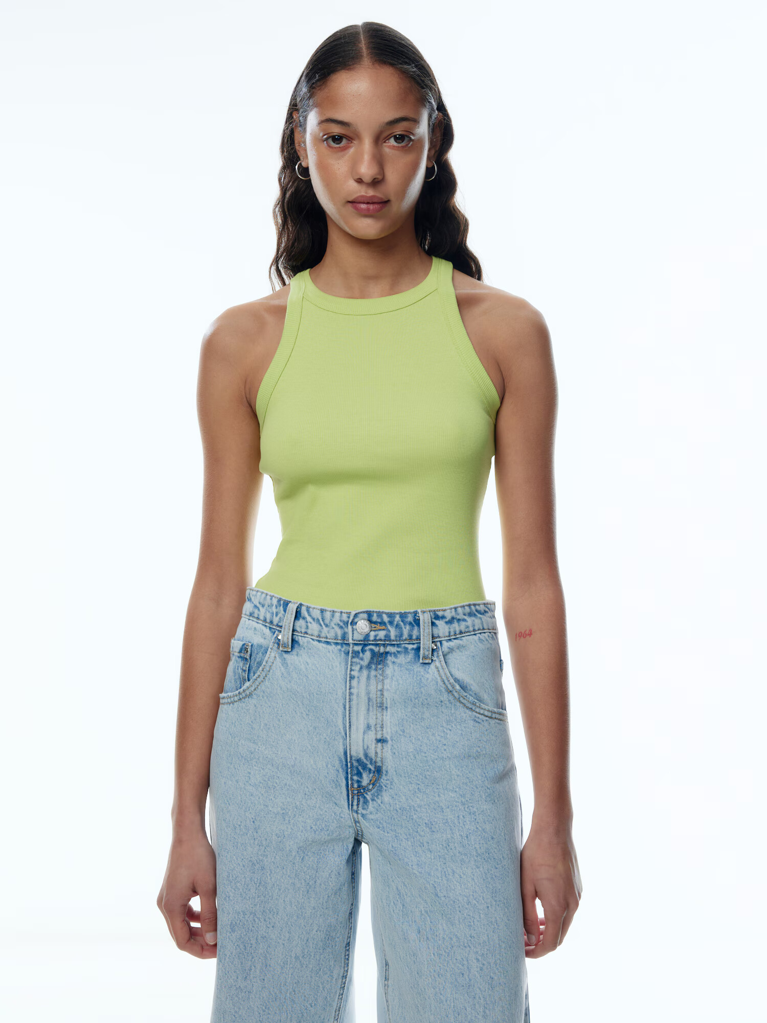 EDITED Top 'Orelia' verde neon - Pled.ro