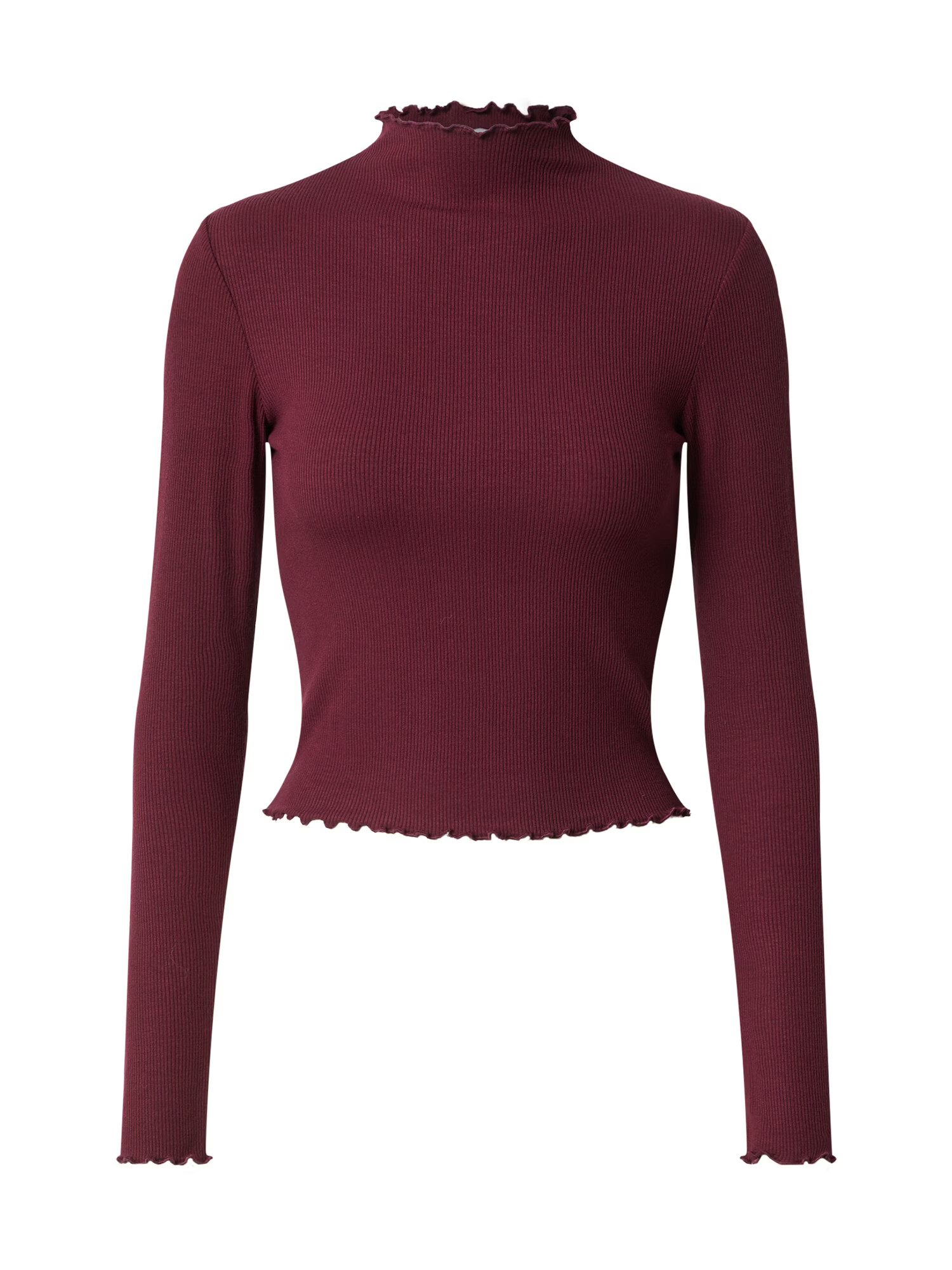 EDITED Tricou 'Daniela' roșu burgundy - Pled.ro