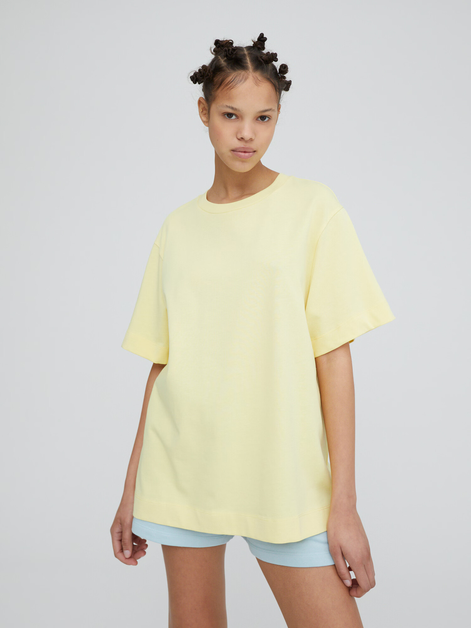 EDITED Tricou 'Elisa' galben pastel - Pled.ro