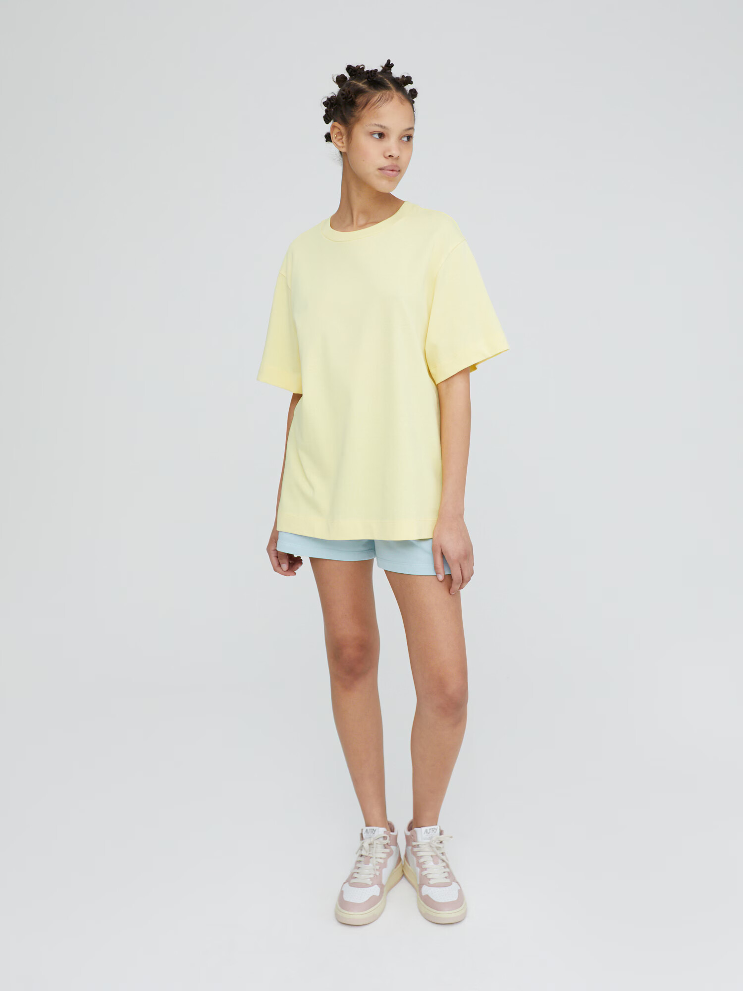 EDITED Tricou 'Elisa' galben pastel - Pled.ro