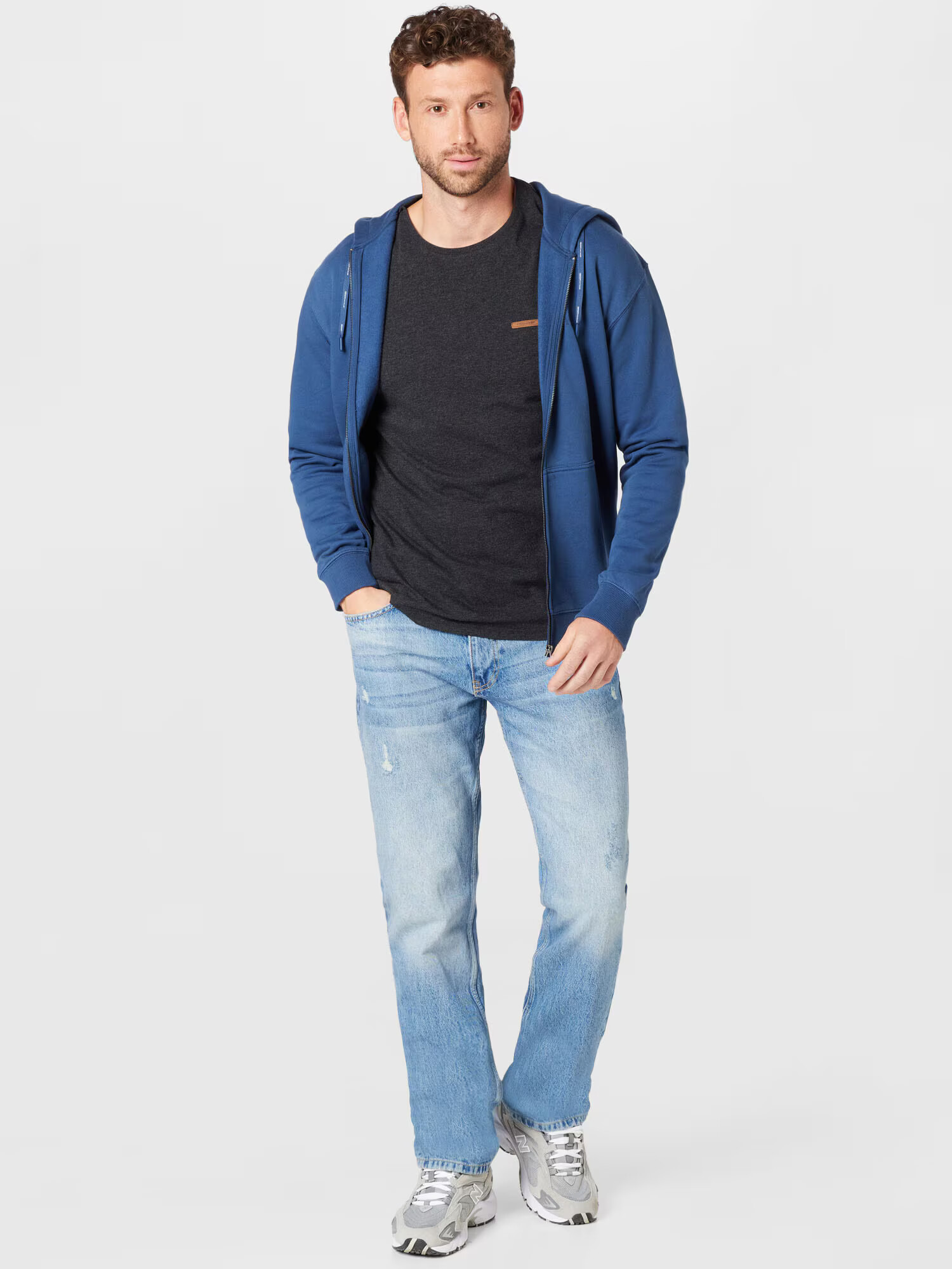 EIGHTYFIVE Jeans albastru denim - Pled.ro