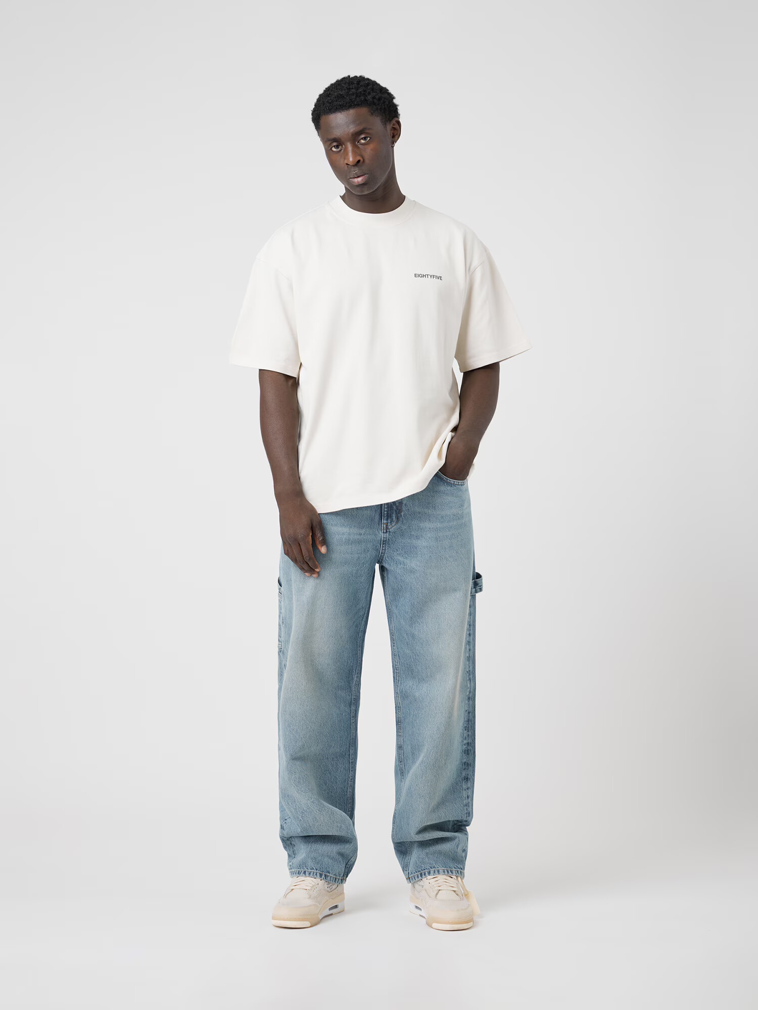 EIGHTYFIVE Jeans albastru denim - Pled.ro