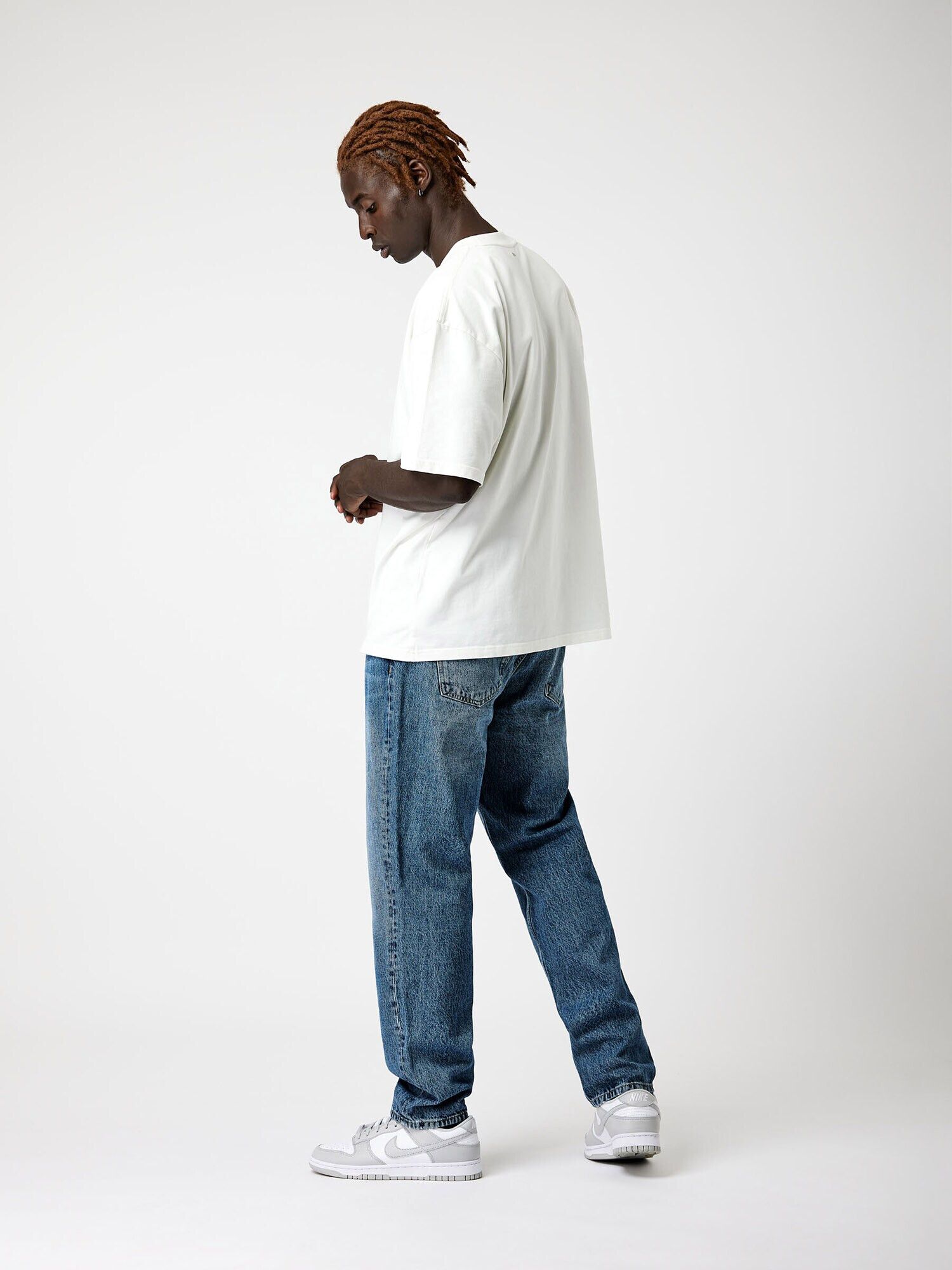 EIGHTYFIVE Jeans 'Carrot' albastru denim - Pled.ro